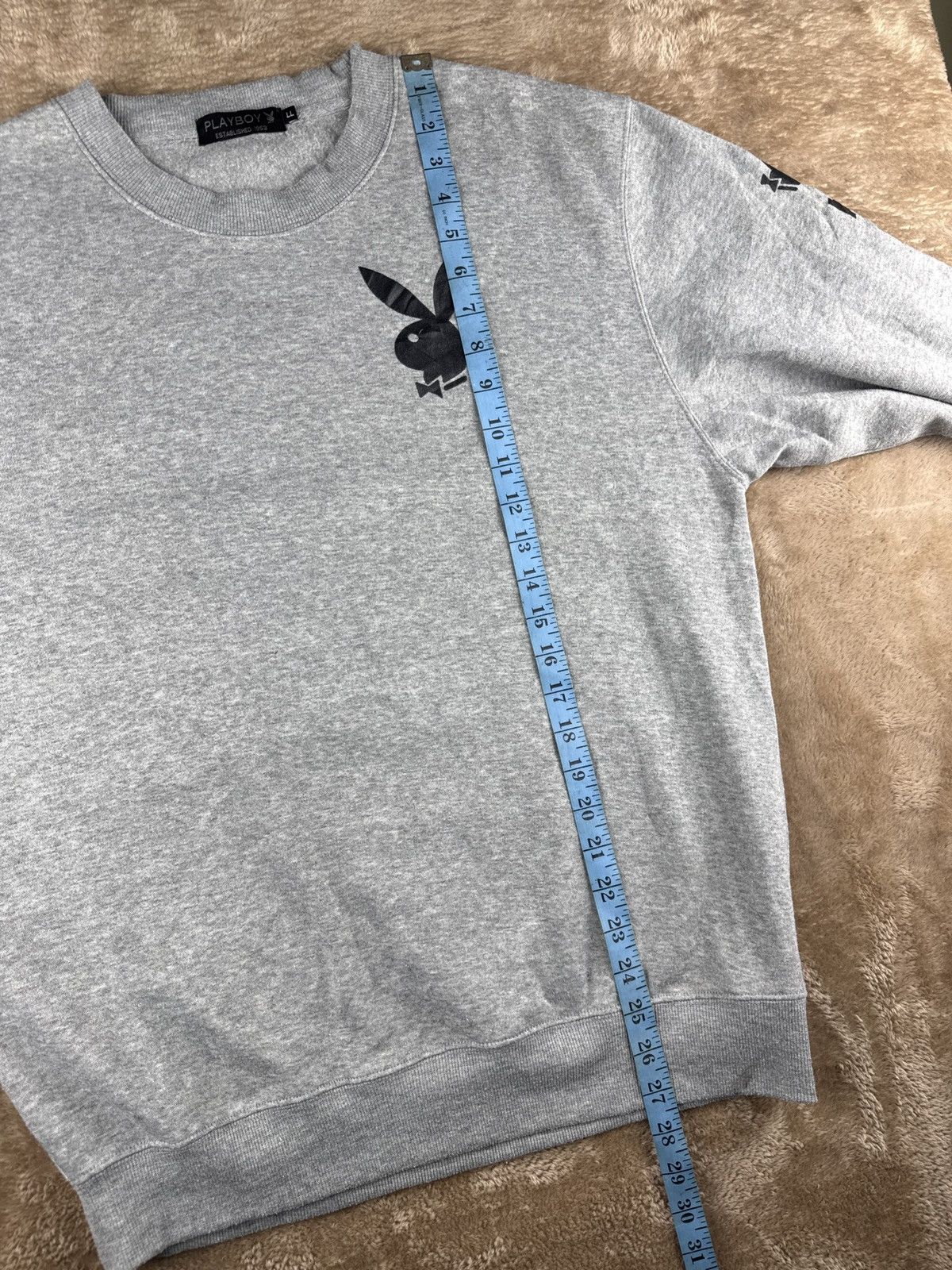 Playboy Vtg Playboy Bunny Crew Sweatshirt Double Sided Sleeve Rare Size US L / EU 52-54 / 3 - 10 Thumbnail