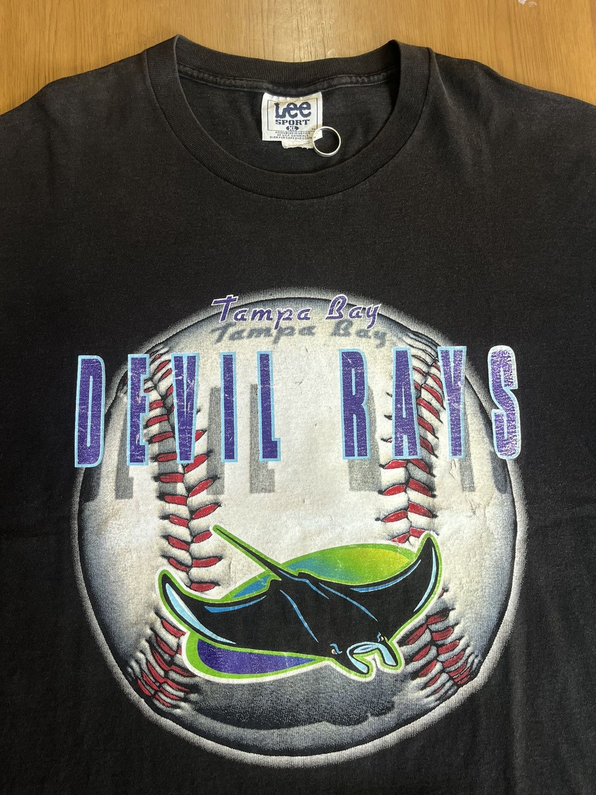 MLB Vintage Tampa Bay DEVIL RAYS 90’s MLB Tshirt Size US XL / EU 56 / 4 - 5 Thumbnail