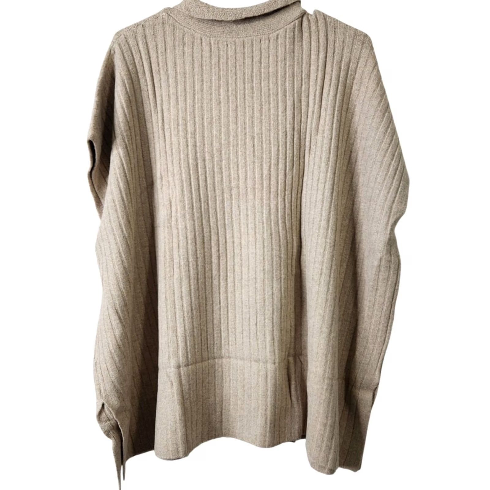 Vintage VINTAGE New York & Company NY&Co Womens XS Sweater Pullover Soft Short Sleeve Ribbed Size XS / US 0-2 / IT 36-38 - 2 Thumbnail
