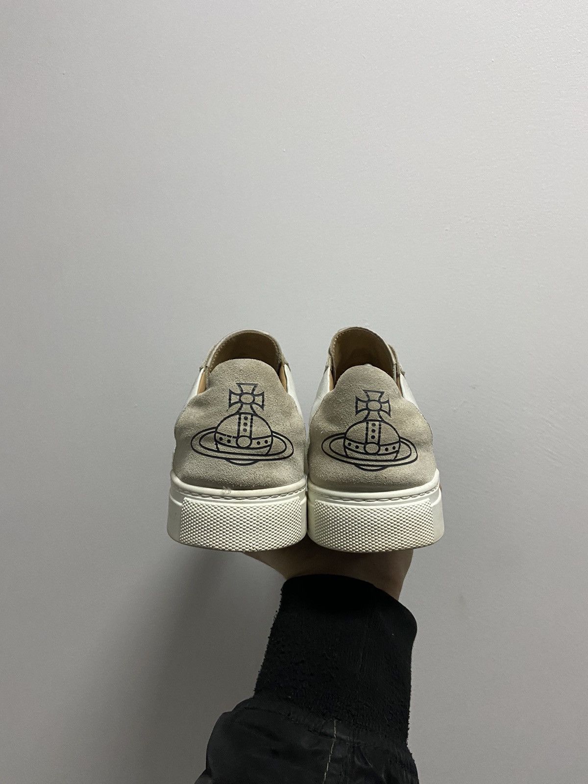 Vivienne Westwood Vivienne Westwood Apollo Trainers leather sneakers orb logo Size US 11 / EU 44 - 2 Thumbnail