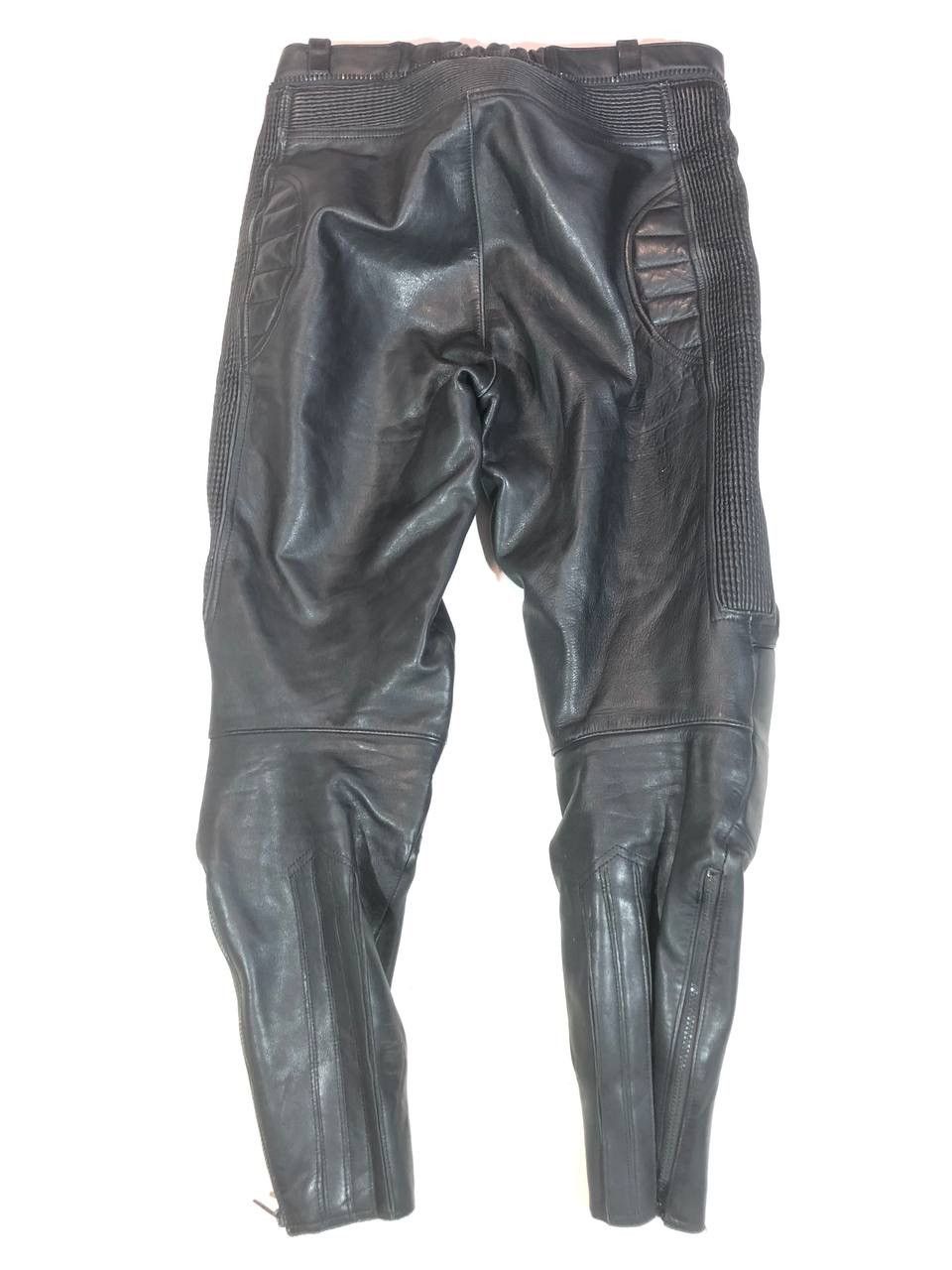 Leather × Vintage TOUTH Vintage Motorcycle Leather Pants Size US 34 / EU 50 - 2 Thumbnail