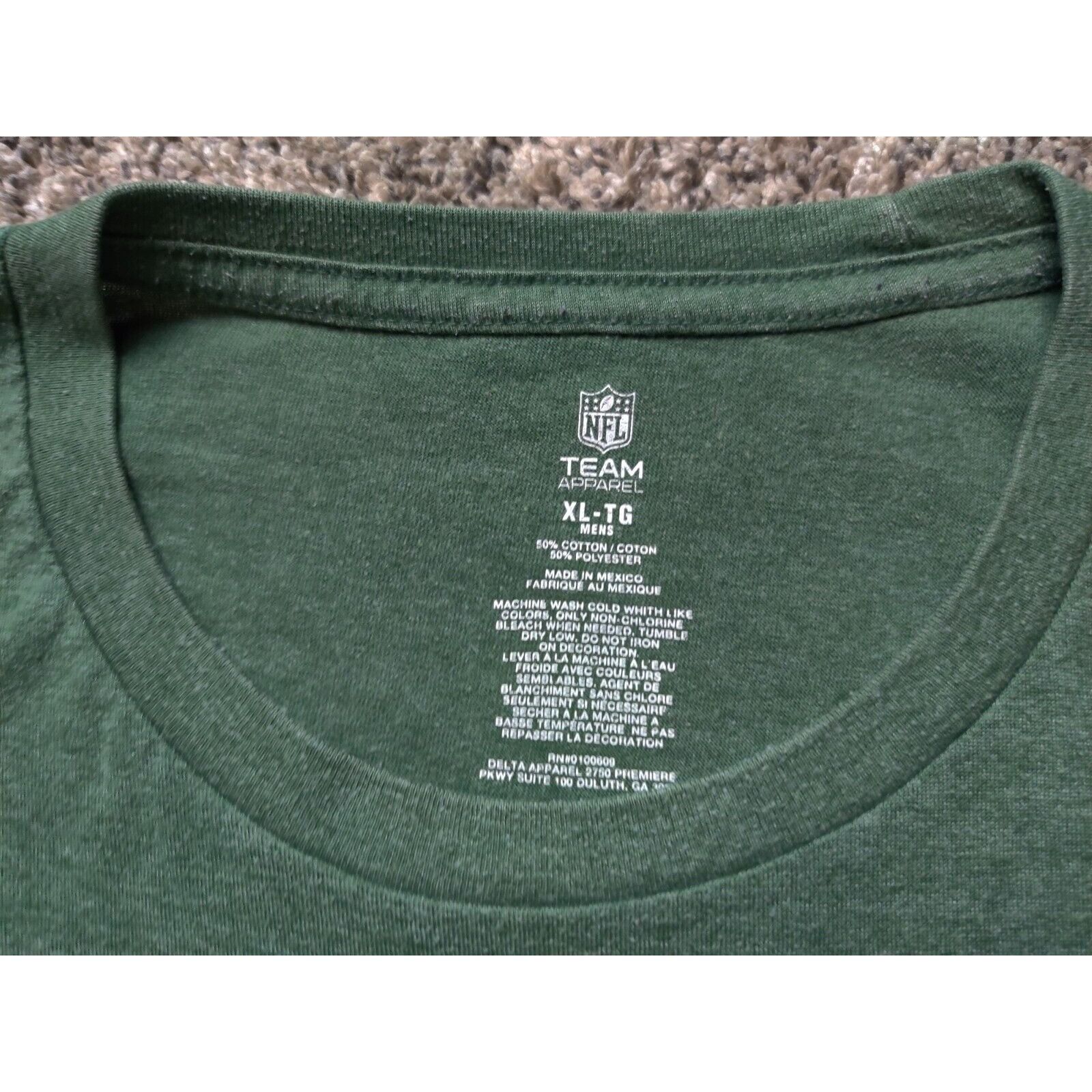 NFL Green Bay Packers Shirt Adult Mens XL Green Yellow Logo Size US XL / EU 56 / 4 - 5 Thumbnail