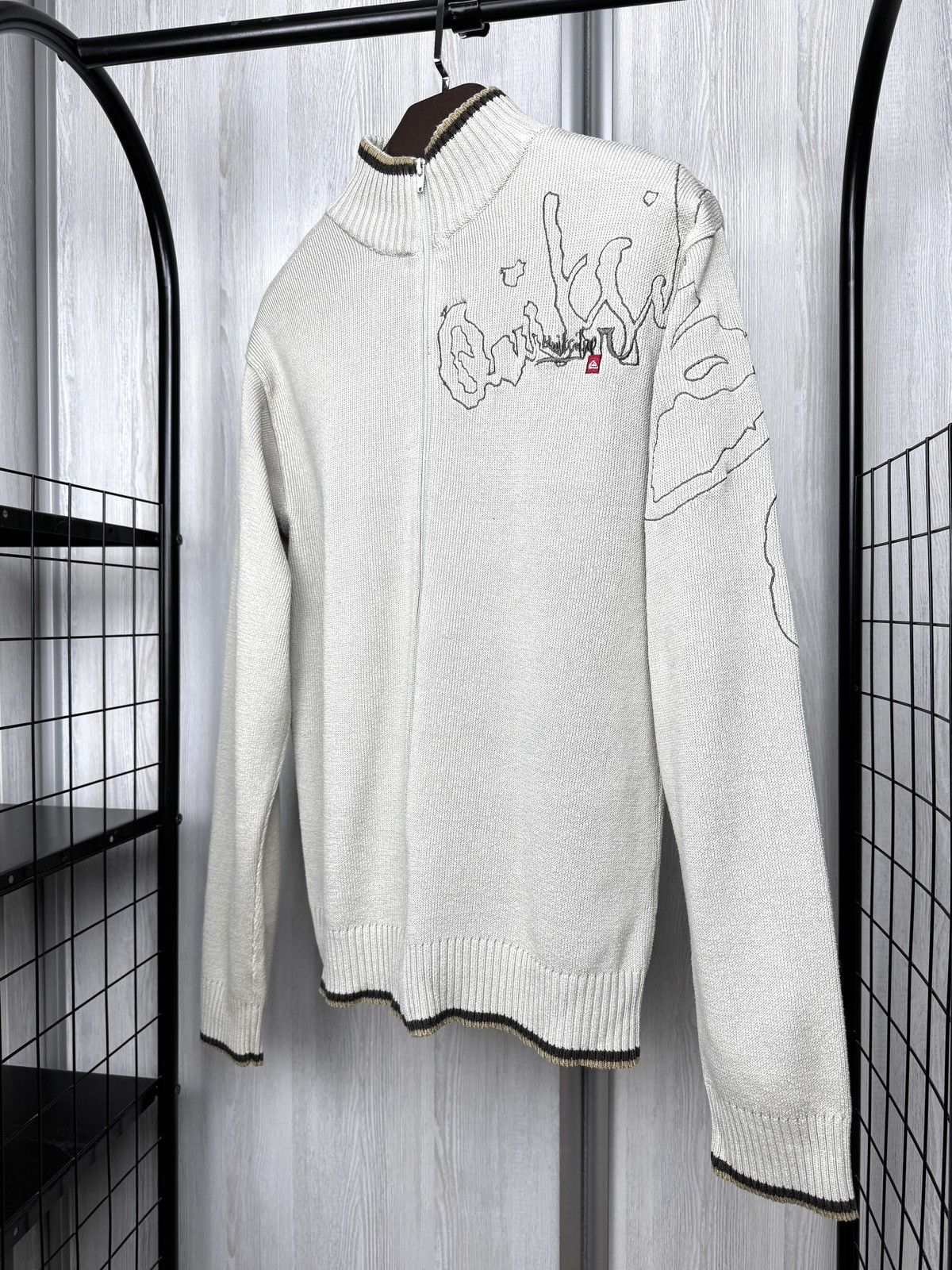 Quiksilver Quiksilver Boketto full-zip sweater cotton acrylic blend Size US M / EU 48-50 / 2 - 5 Thumbnail