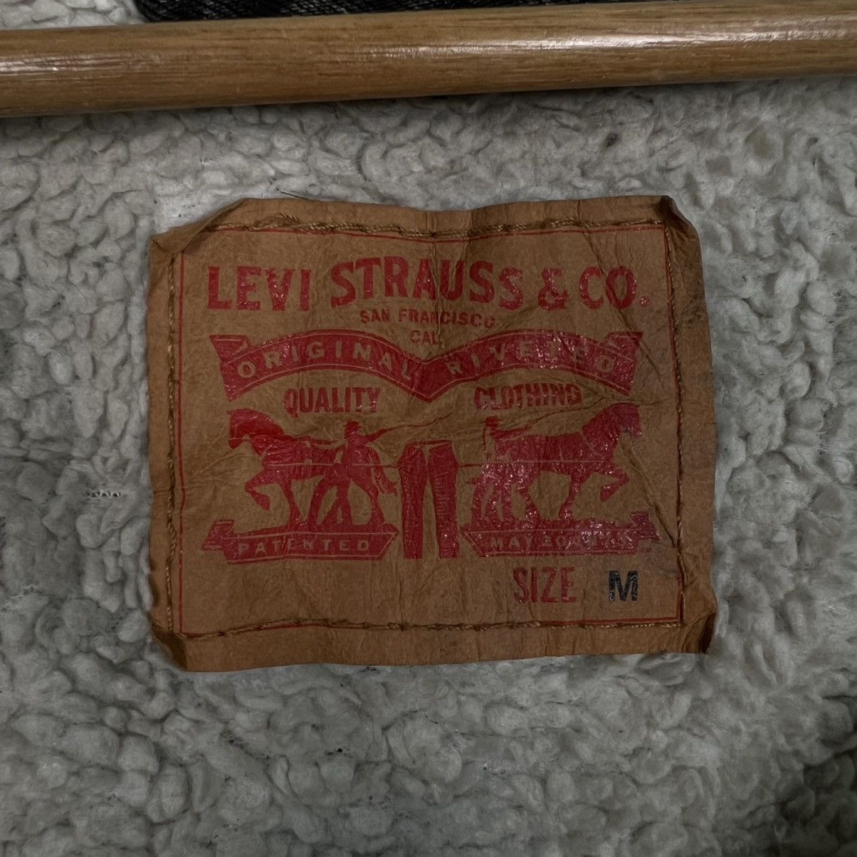 Levi's LEVIS Sherpa Lined Type 3 Denim Jacket #4129-C188 Size US M / EU 48-50 / 2 - 14 Thumbnail