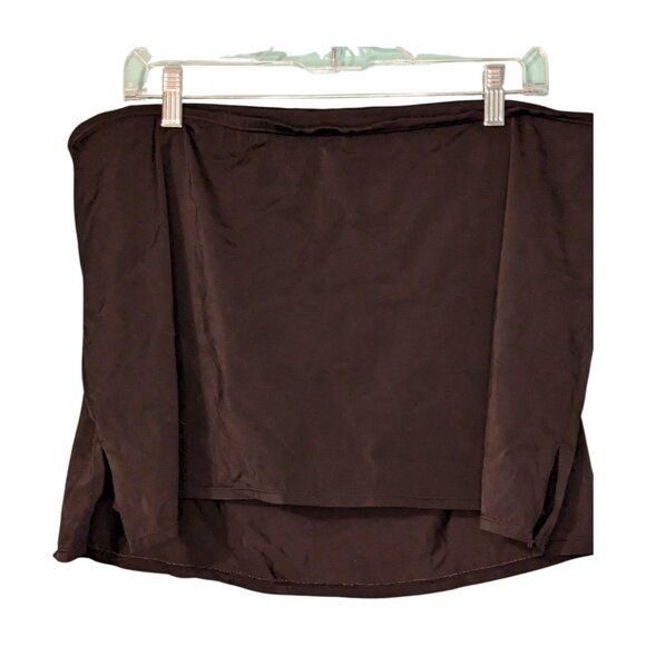 Other Plus Black Swim Skirt Bottom Size 18 Size 40" / US 18 - 1 Thumbnail