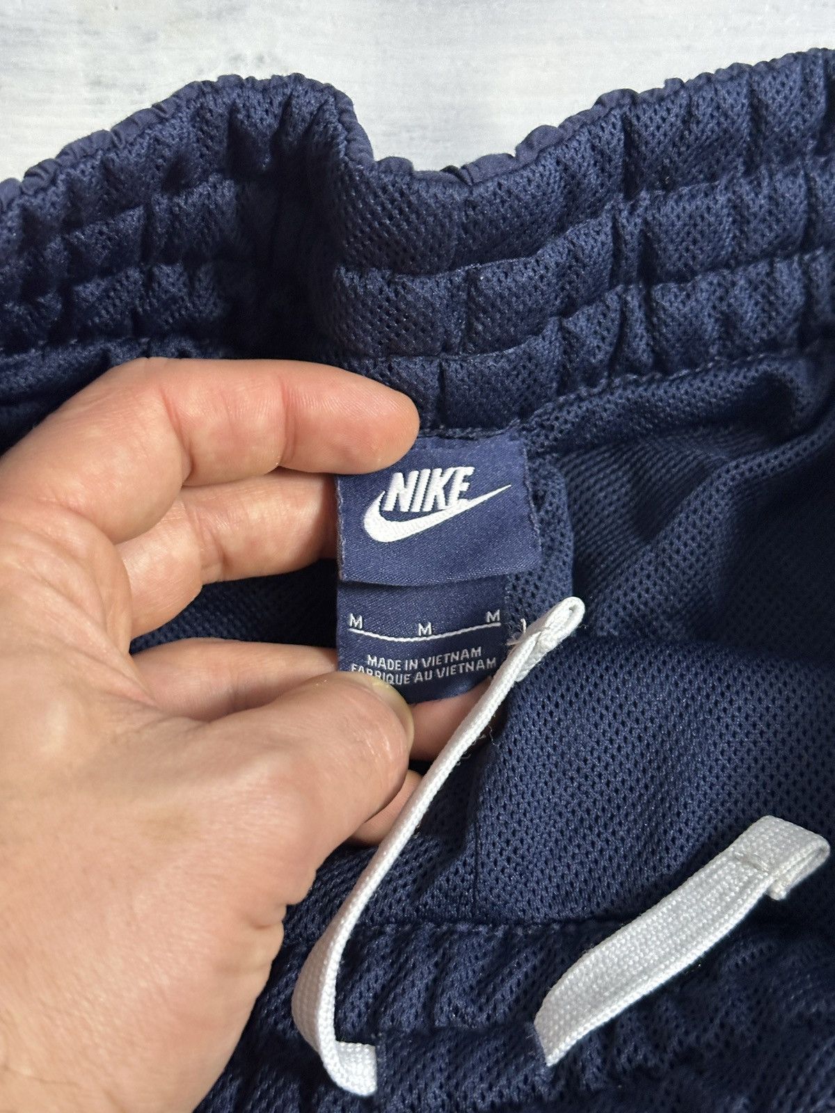 Vintage Rare Vintage Pants Nike Small Swoosh Drill Y2K Style. Size US 32 / EU 48 - 8 Thumbnail