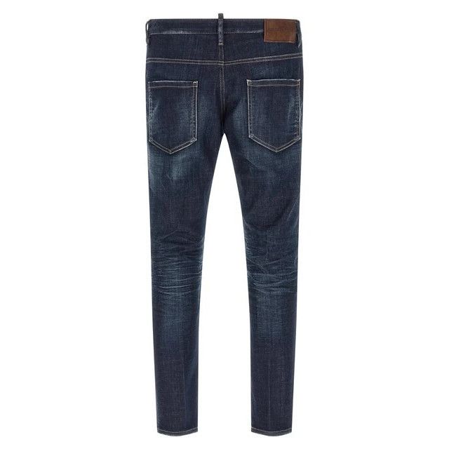 Dsquared2 DSQUARED2 Skater Blue Jeans New & Authentic (Men's size:US 3 Size US 38 / EU 54 - 2 Thumbnail