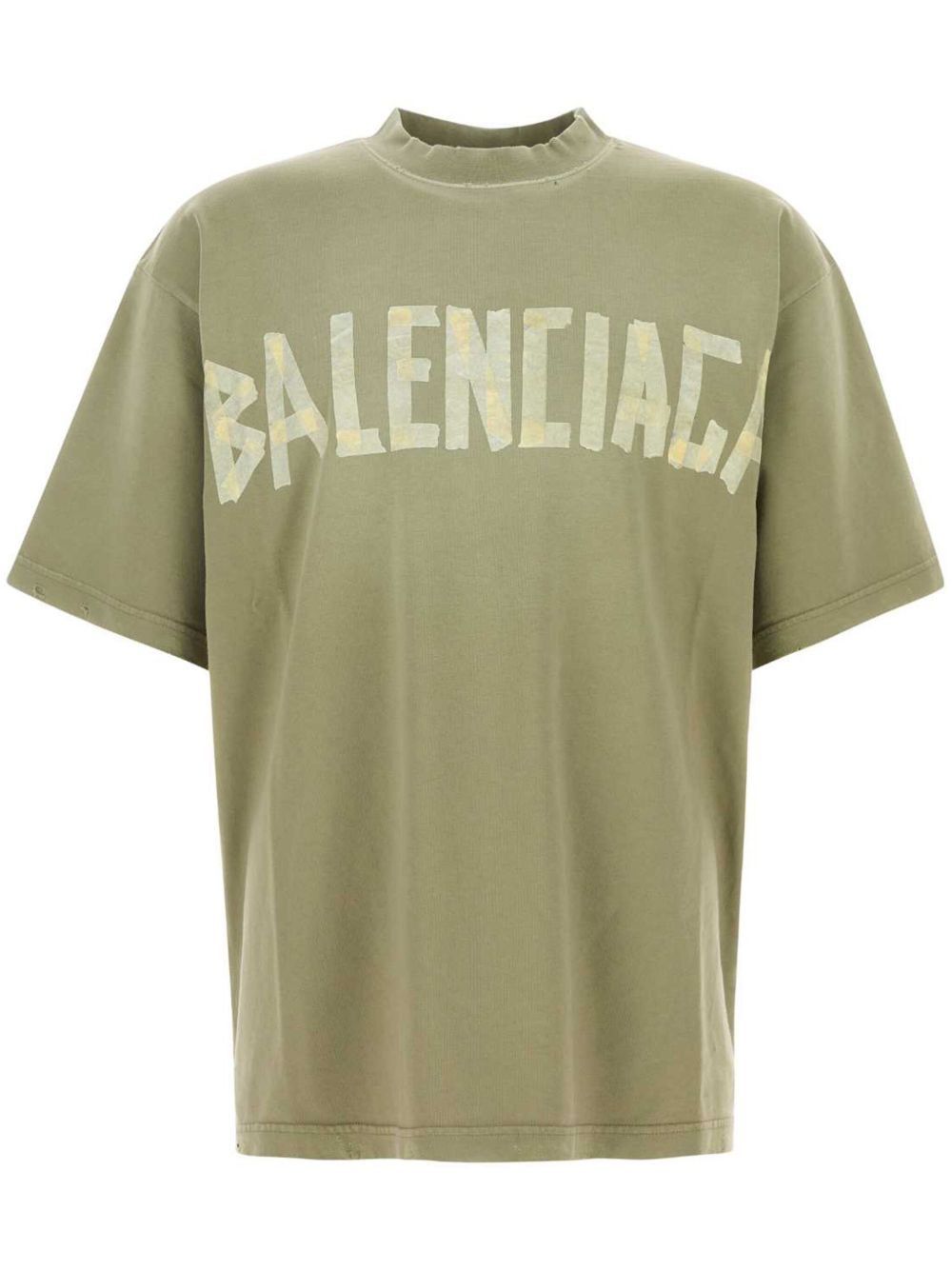 Balenciaga TAPE TYPE COTTON T-SHIRT | Grailed