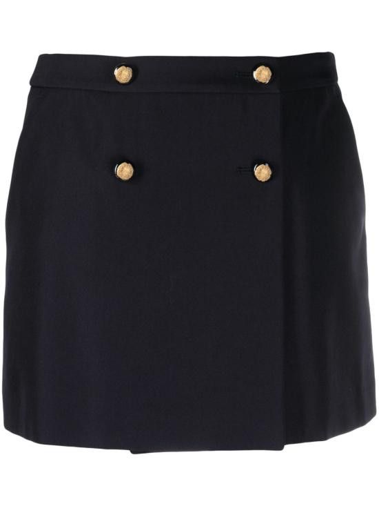 Alexander McQueen ALEXANDER MCQUEEN Women Mid Skirts 752499 QJACF4100 Blue Size 30" / US 8 / IT 44 - 1 Thumbnail