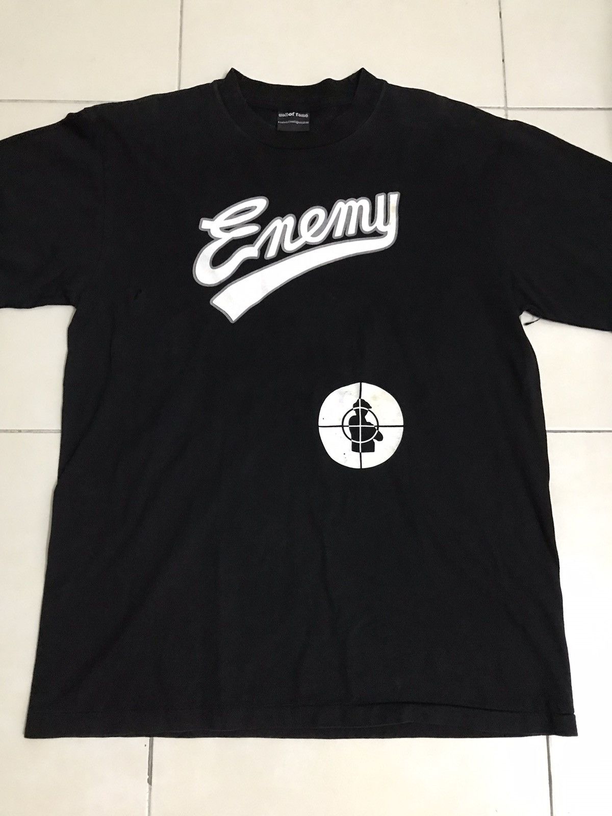 Public Enemy × Rap Tees × Vintage Vintage 90s Public Enemy T-Shirt Size US L / EU 52-54 / 3 - 8 Thumbnail