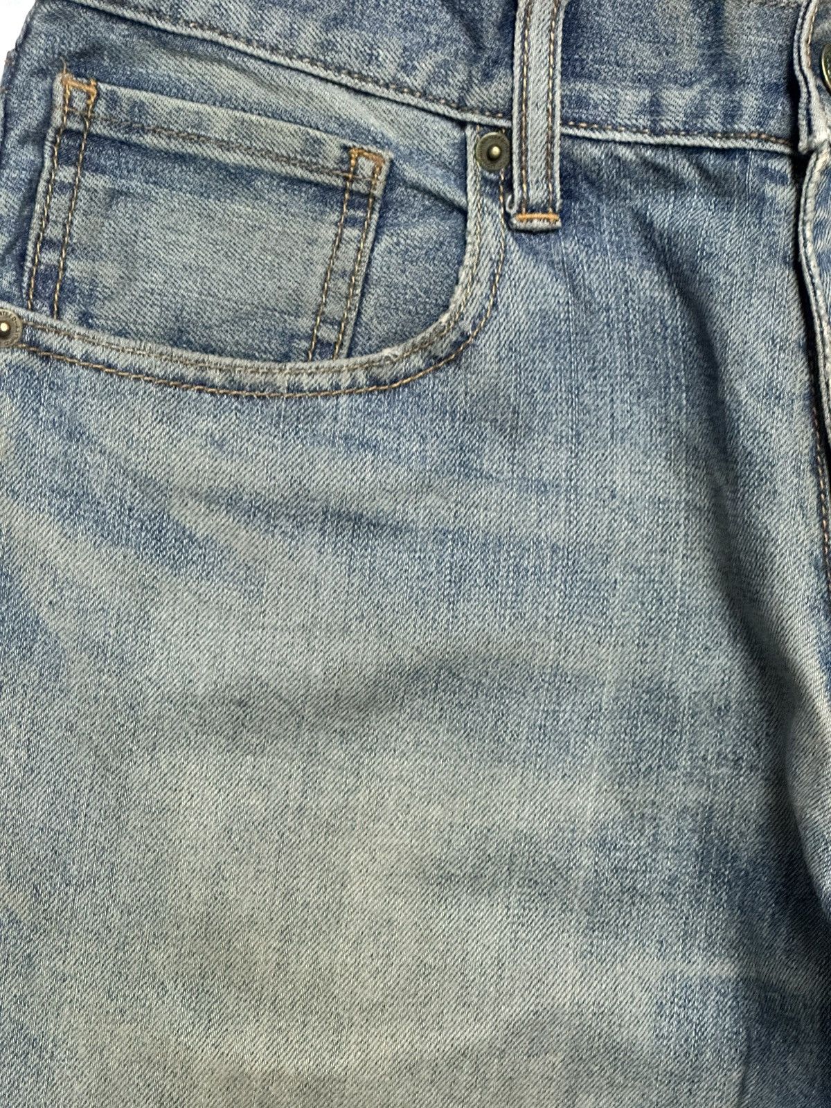Japanese Brand Vintage TOPVALU Straight Leg with Mudwash and Faded Size US 31 - 5 Thumbnail
