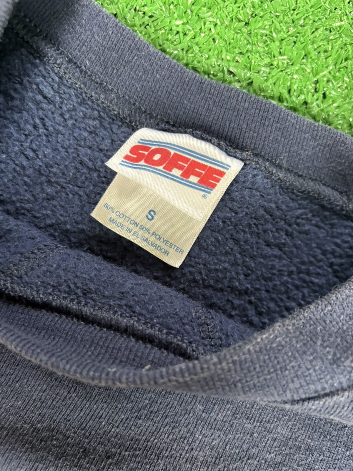Vintage Vintage 1990s Navy Crewneck Size US S / EU 44-46 / 1 - 4 Thumbnail