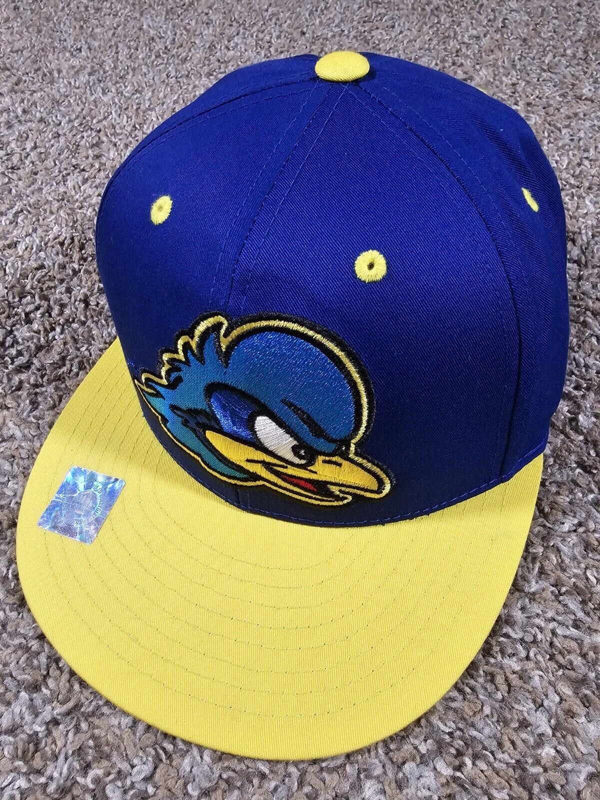 Designer University Delaware Mascot Twill Hat Blue Eclipse Snapback Size ONE SIZE - 1 Thumbnail