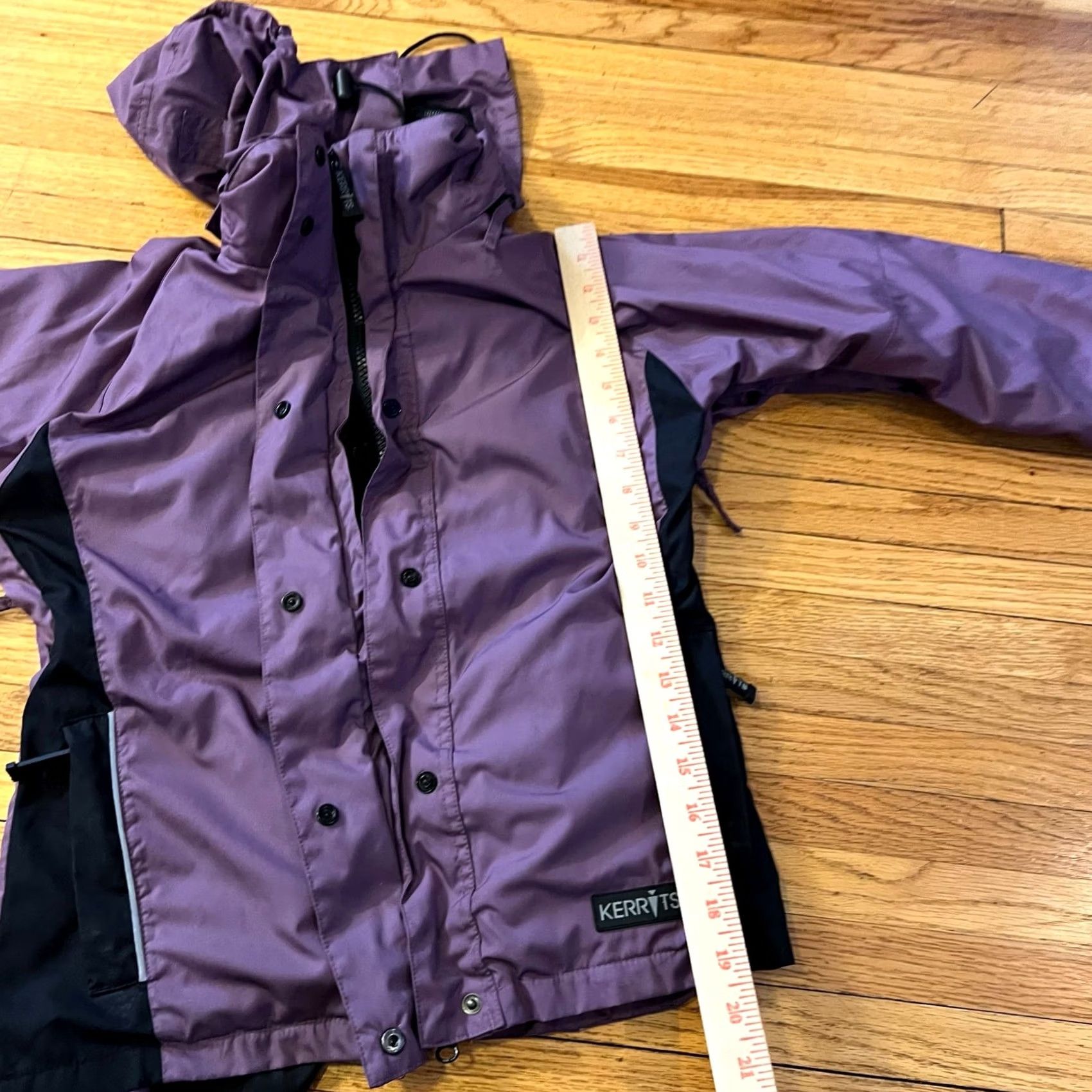 Vintage Kerrits Womens Small Purple Equestrian Full Zip Outdoor Hooded Riding Jacket Size S / US 4 / IT 40 - 6 Thumbnail