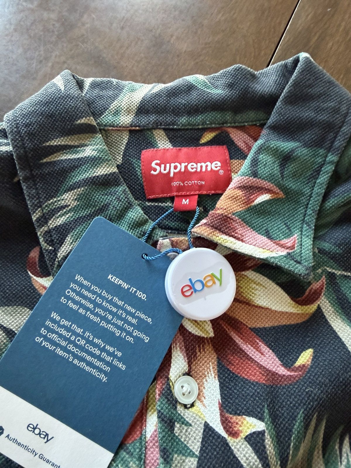 Supreme Supreme SS2012 floral polo size M Size US M / EU 48-50 / 2 - 5 Thumbnail