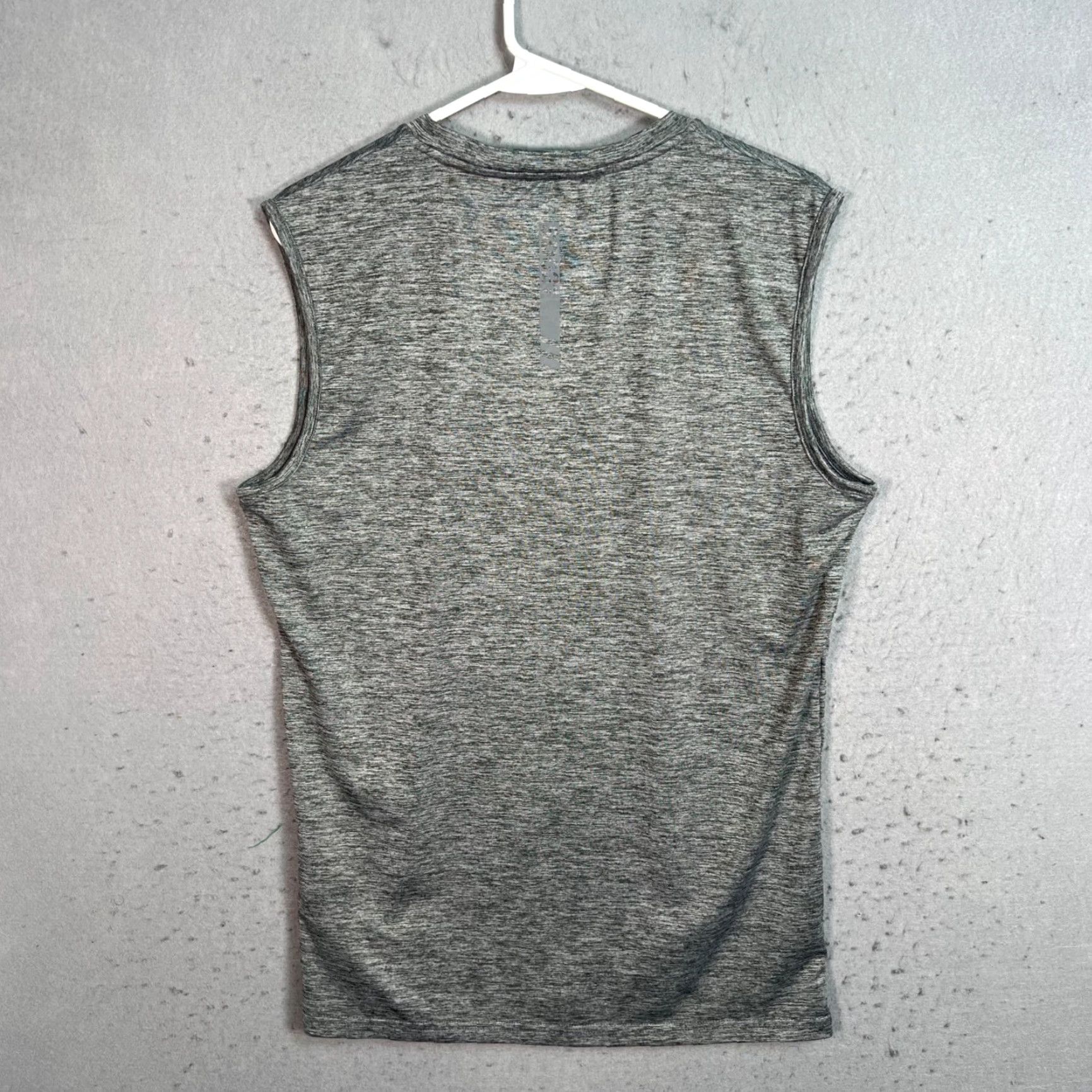 Superdry VINTAGE Superdry Sport Sleeveless Heather Gray Tank Top Mens Size Medium Athletic Shirt Mens Heathered Tank Athletic Gray Size M / US 6-8 / IT 42-44 - 2 Thumbnail