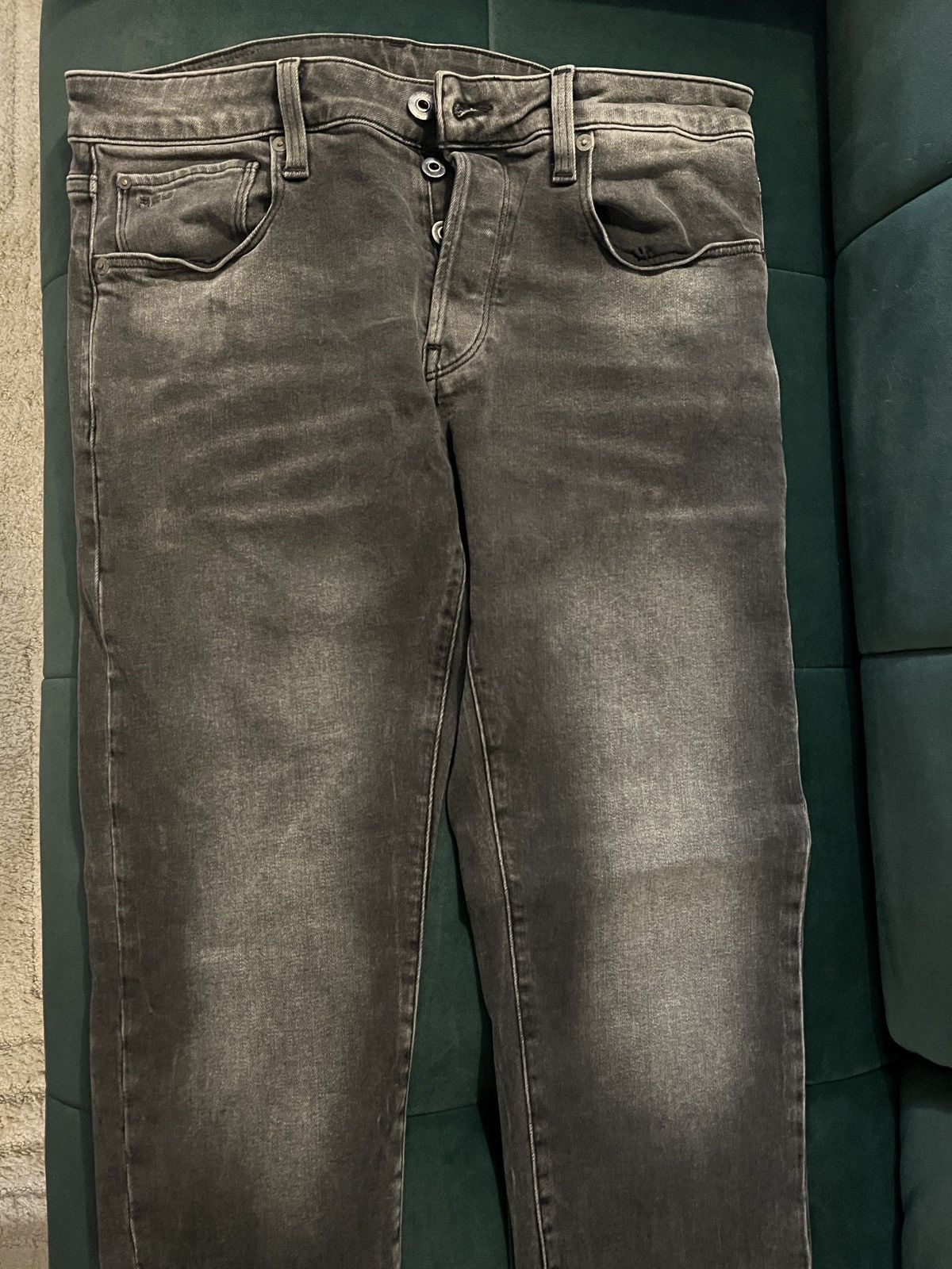G-Star Dark grey like new g star raw jeans Size US 32 / EU 48 - 5 Thumbnail