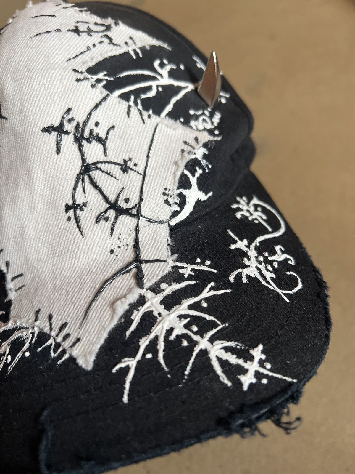Other Distressed vintage cap custom made opium hat Size ONE SIZE - 2 Thumbnail