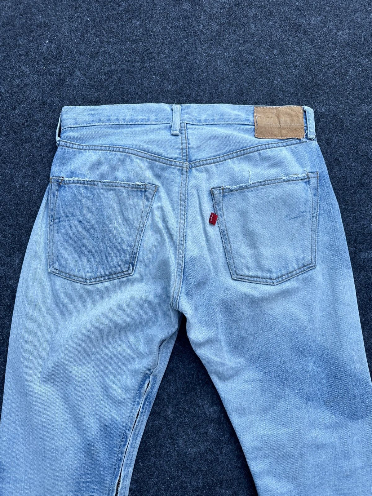 Levi's Vintage Levis 501 LVC Japan Distressed Denim 32x31 D49 Size US 32 / EU 48 - 3 Thumbnail