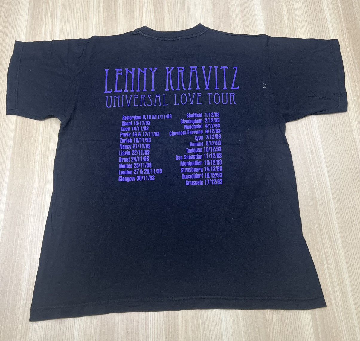 Band Tees Vintage 90’s Lenny Kravitz Size US L / EU 52-54 / 3 - 4 Thumbnail