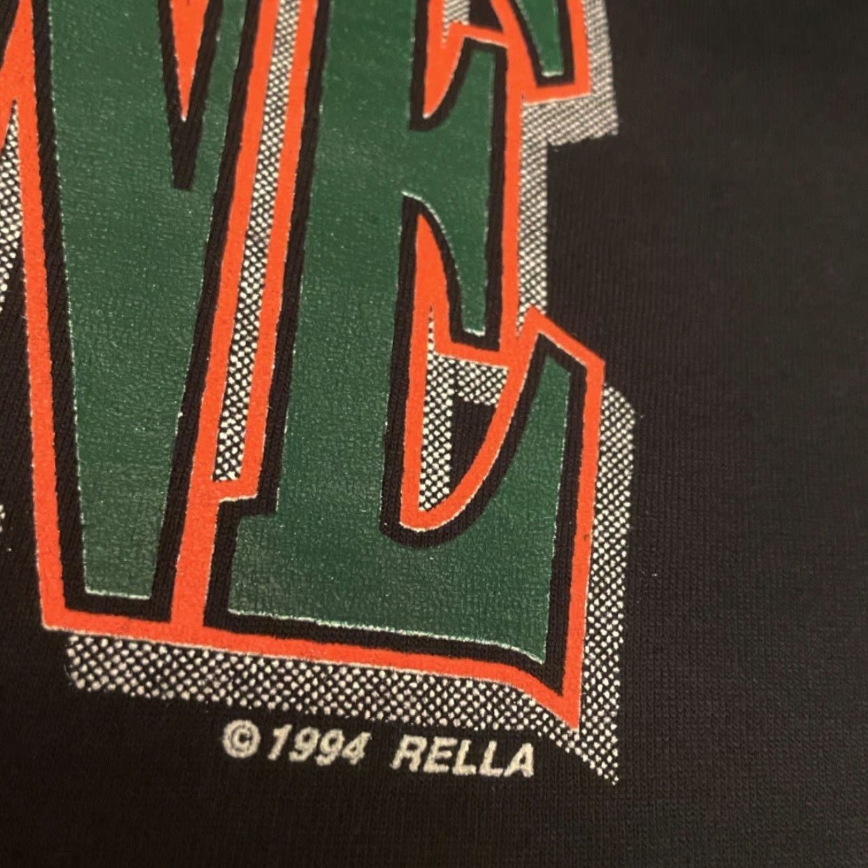 Logo 7 VINTAGE Miami Hurricanes Be All You Can Be Logo VTG 1994 Shirt Mens XL Black 90s College Sports University Hip Hop Logo Shirt Size US XL / EU 56 / 4 - 3 Thumbnail