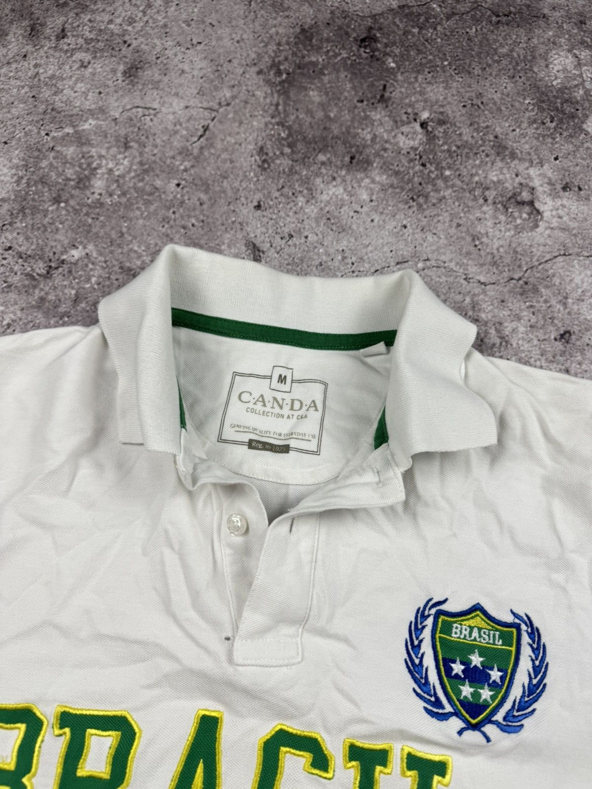 Polo Ralph Lauren Polo Ralph Lauren style Brasil distressed rugby polo Y2K Size US M / EU 48-50 / 2 - 3 Thumbnail