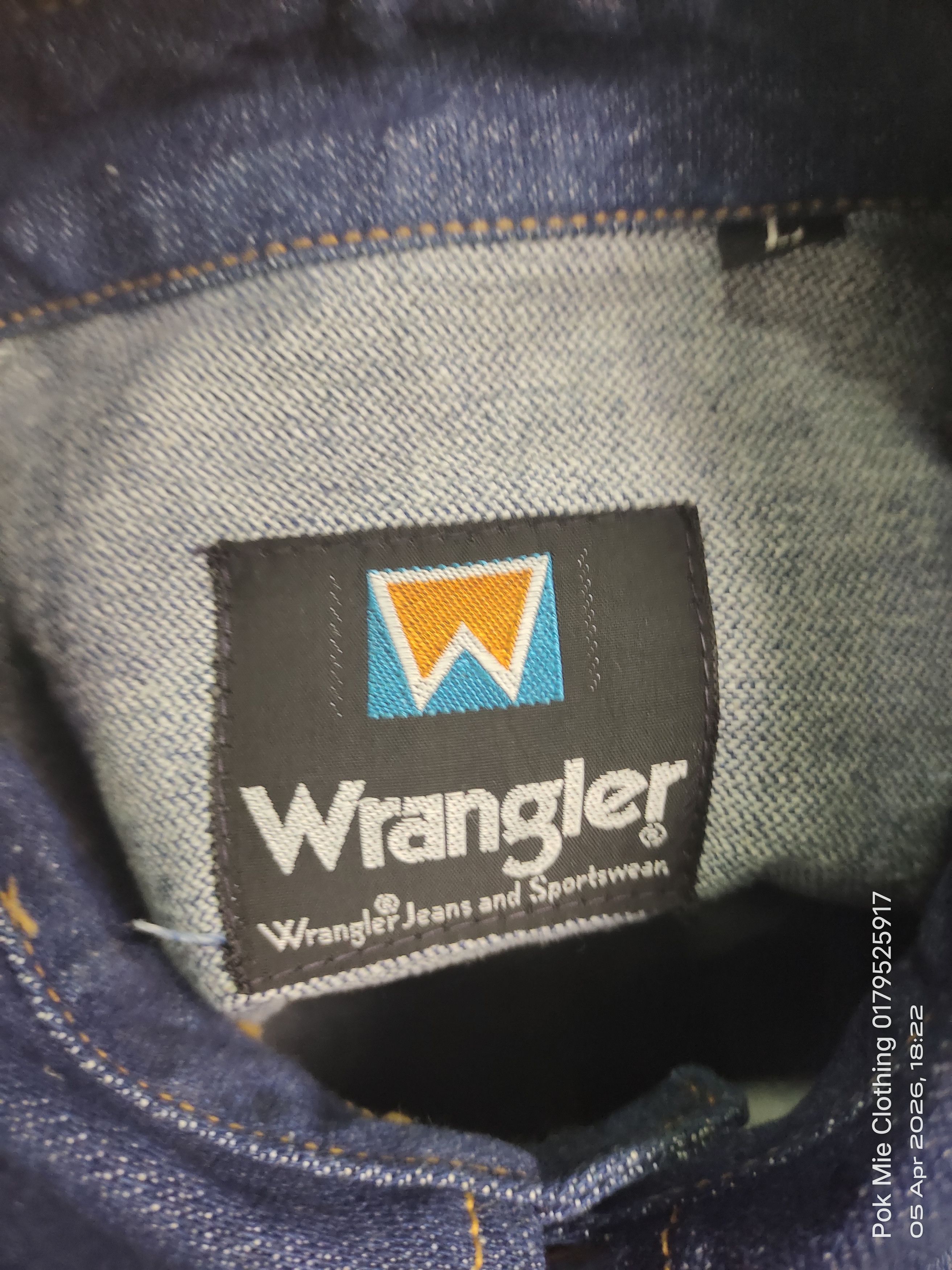 Wrangler WRANGLER DENIM JACKET Size US M / EU 48-50 / 2 - 2 Thumbnail