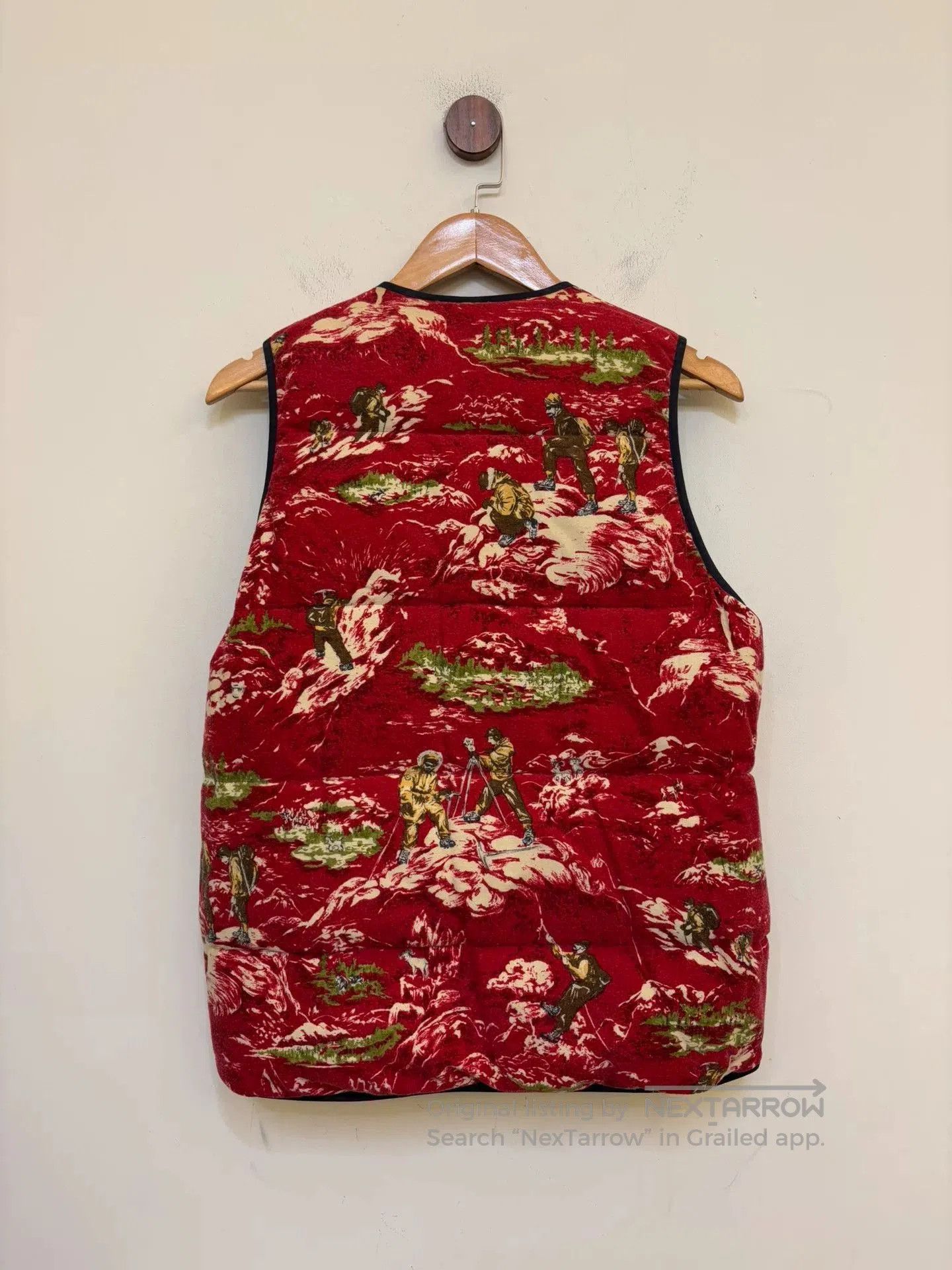 visvim Reversible Down Vest.