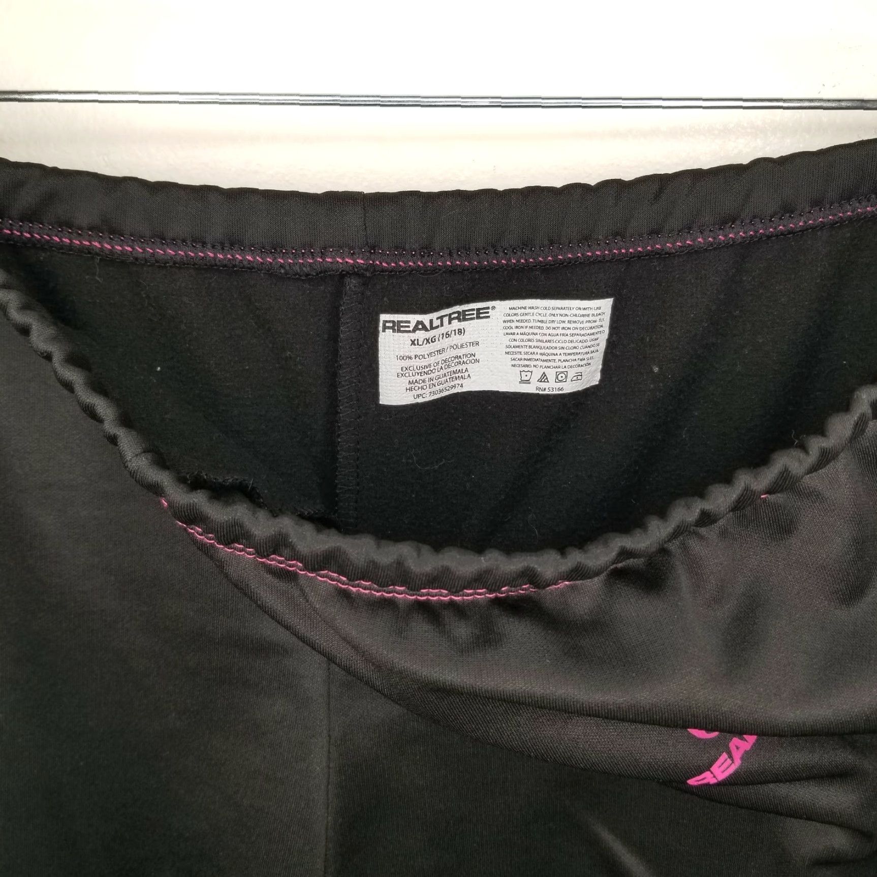 Realtree REALTREE Womens Sweatpants Black Light XL Activewear Pants Women Size XL Size 40" / US 18 - 3 Thumbnail