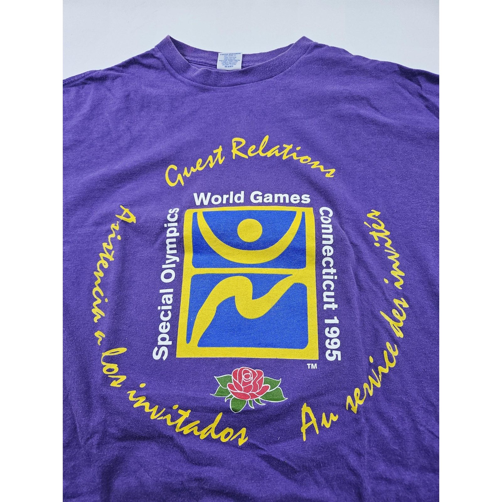 Starter Starter Special Olympics IBM 1995 T-Shirt Double Sided 2XL Size US XXL / EU 58 / 5 - 7 Thumbnail