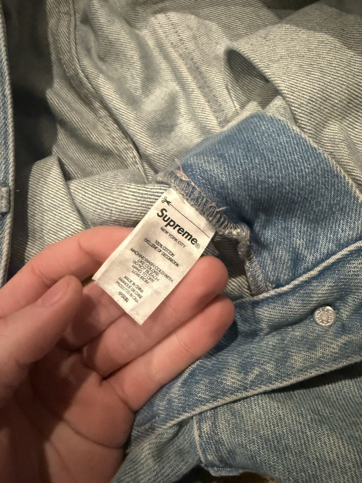 Supreme Supreme Convertible Denim Pant Size US 34 / EU 50 - 3 Thumbnail