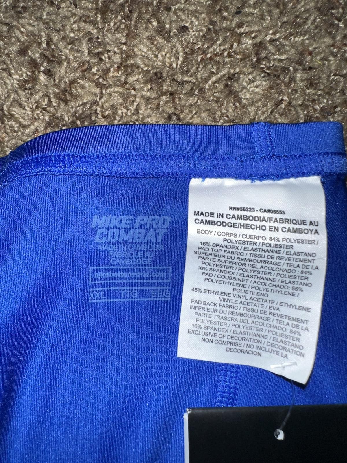 Nike ONE Nike Pro Combat Dri-Fit Compression Basketball Knee Pad Sleeve SINGLE Size ONE SIZE - 2 Thumbnail