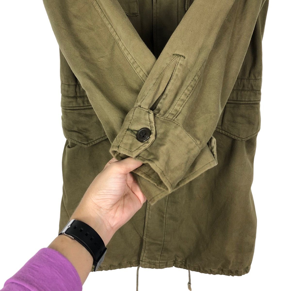 Japanese Brand 🔥Military Parka Jacket Style Green Made in Japan Size US M / EU 48-50 / 2 - 12 Thumbnail