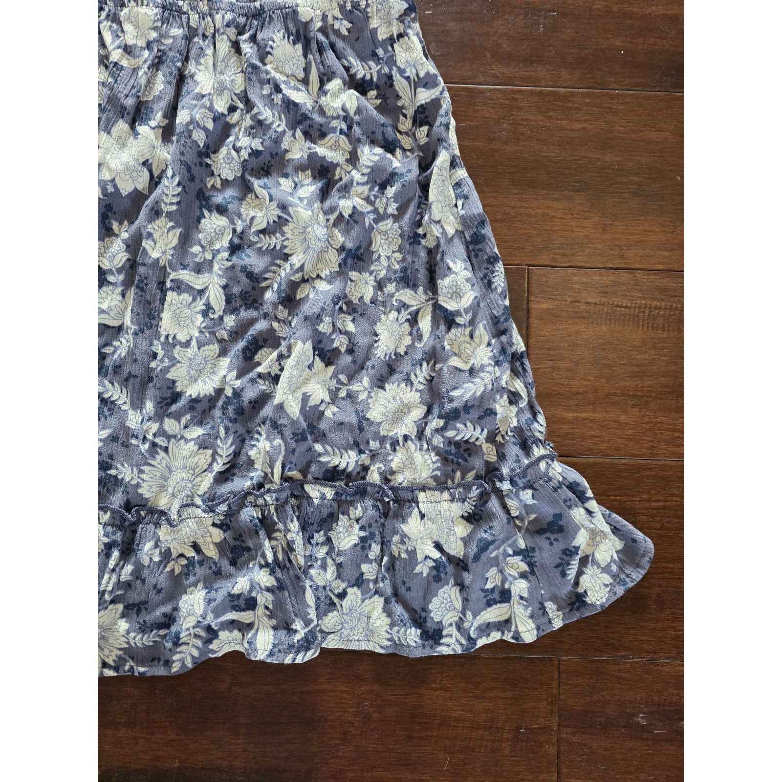 Other NWT Wallflower Junior's XL Mini Dress Fit & Flare Gray Blue Size XL / US 12-14 / IT 48-50 - 5 Thumbnail