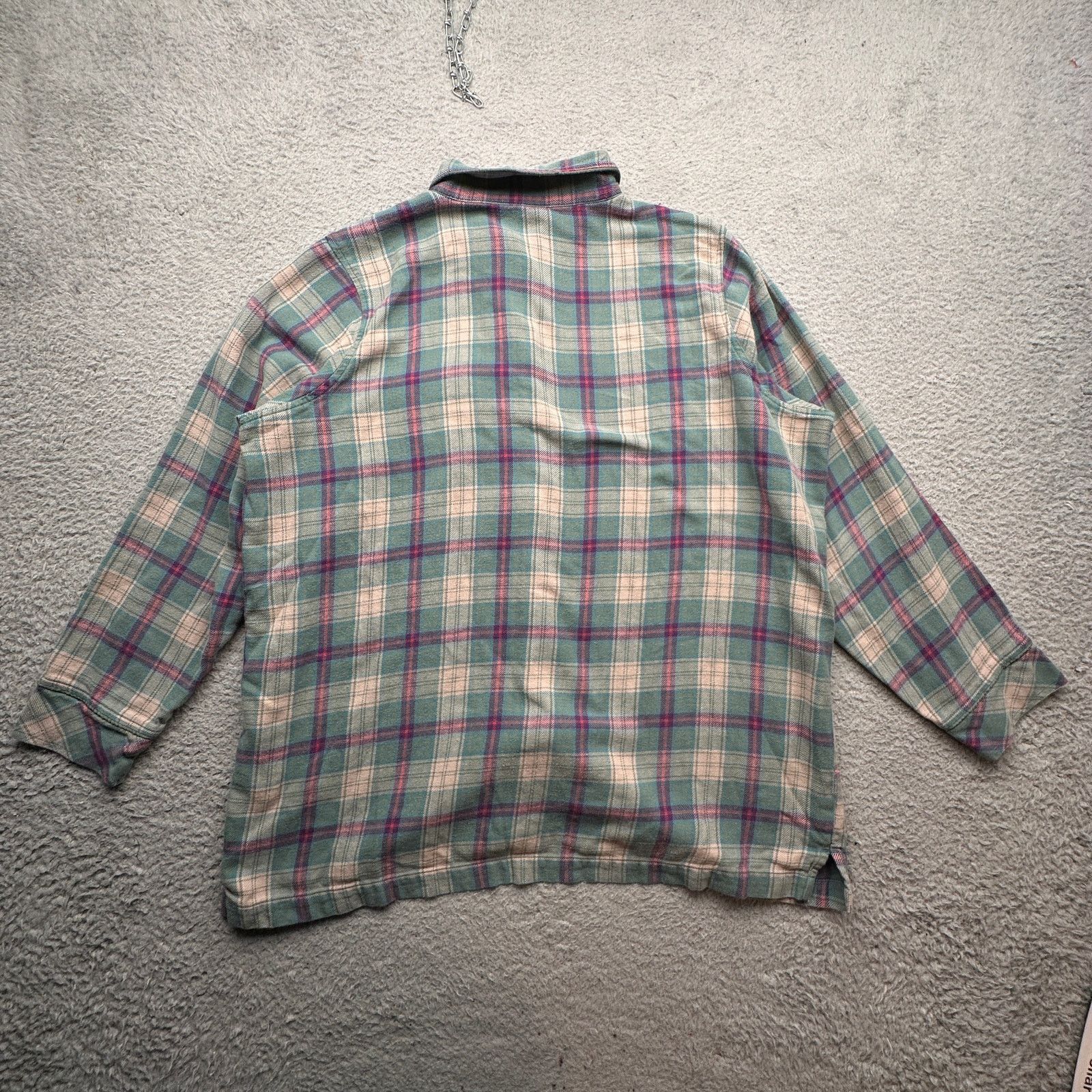 Woolrich Woolen Mills Woolrich Flannel Long Sleeve Button Up Shirt Womens XL Size XL / US 12-14 / IT 48-50 - 9 Thumbnail