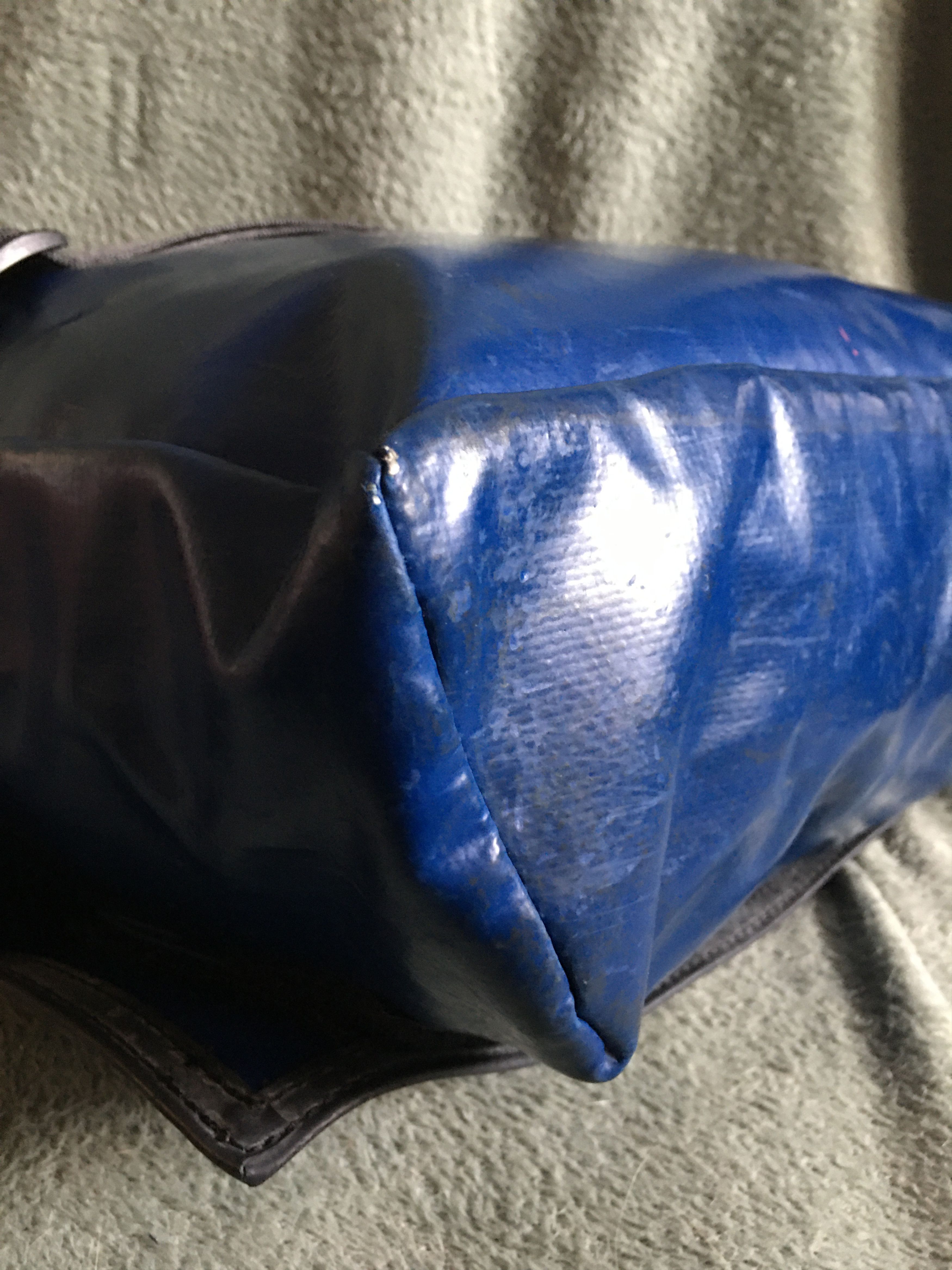 Freitag FREITAG F12 Dragnet Blue Recycle Material Shoulder Bag Size ONE SIZE - 9 Thumbnail