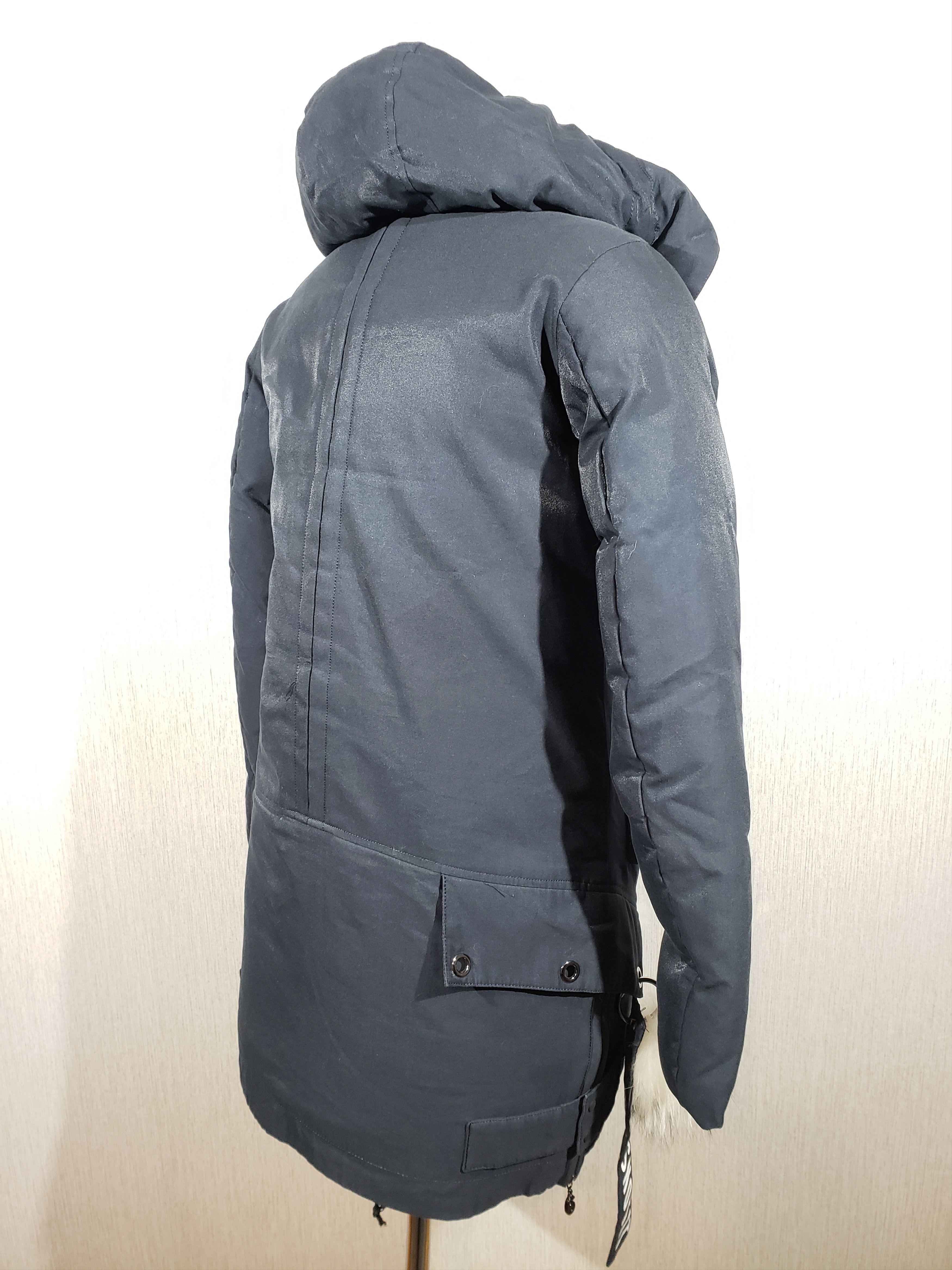 Designer Reliable women's blue jacket with a hood. Size M / US 6-8 / IT 42-44 - 5 Thumbnail