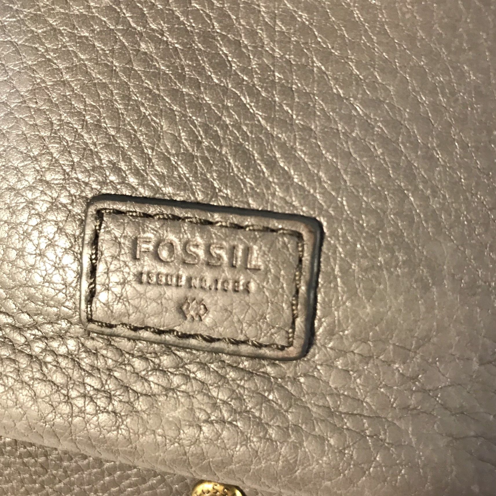 Fossil FOSSIL Women Leather Shoulder Bag Large Multicolor Colorblock 15in Travel Casual Cross-Body W-Matching Wallet Size ONE SIZE - 7 Thumbnail