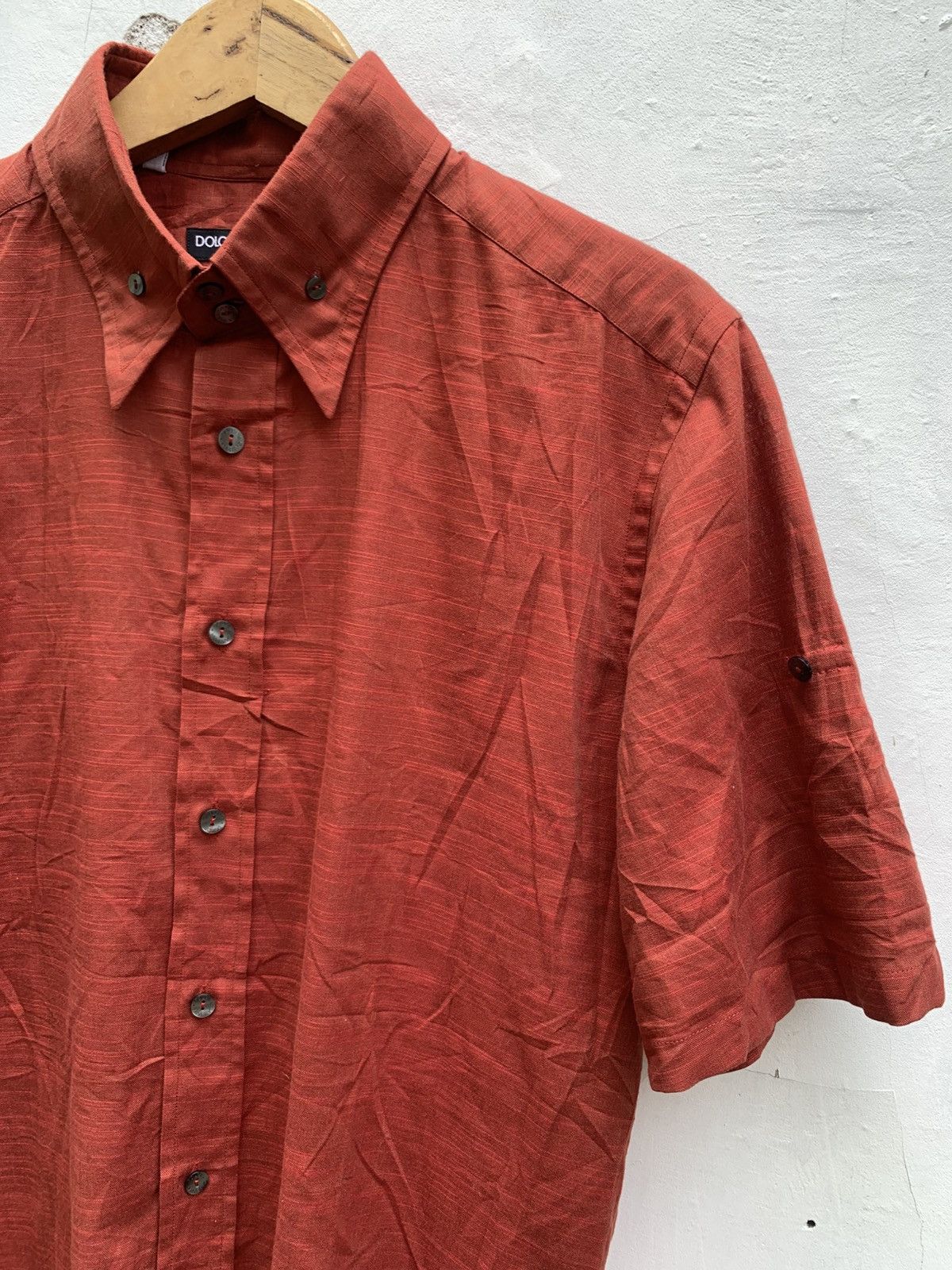Dolce & Gabbana Dolce and gabbana roll up sleeve button up shirt Size US L / EU 52-54 / 3 - 3 Thumbnail