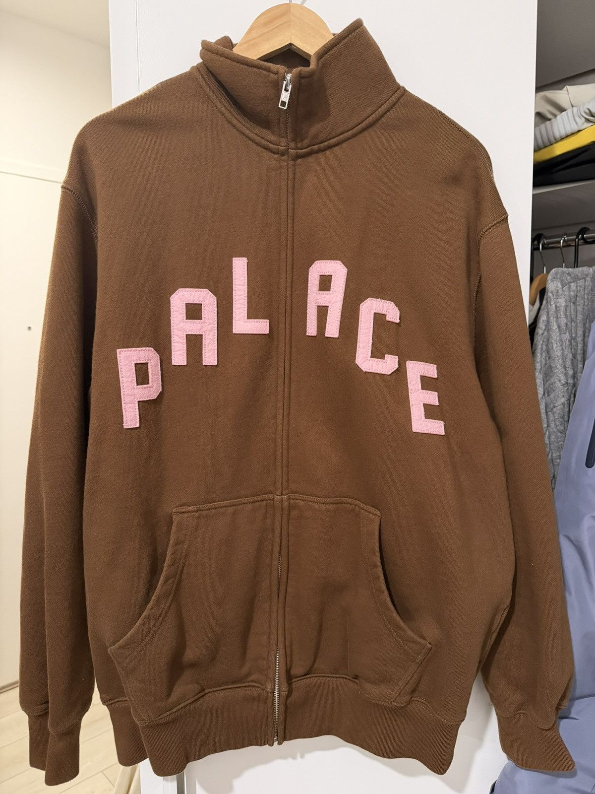 Palace Palace Furry Zip Funnel | Grailed