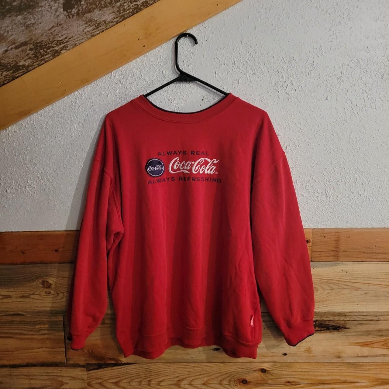 Coca Cola × Vintage Vintage red Coca-Cola crewneck size XL Size US XL / EU 56 / 4 - 1 Thumbnail