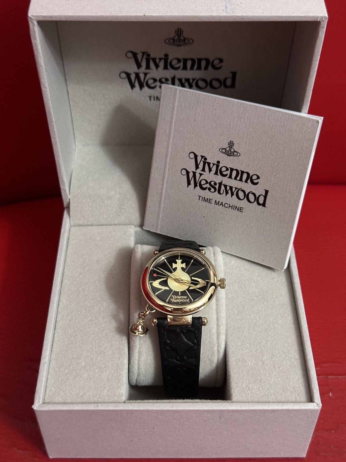 Vivienne Westwood Vivienne Westwood ORB-POP Black/Gold Y2k Watch Size ONE SIZE - 5 Thumbnail