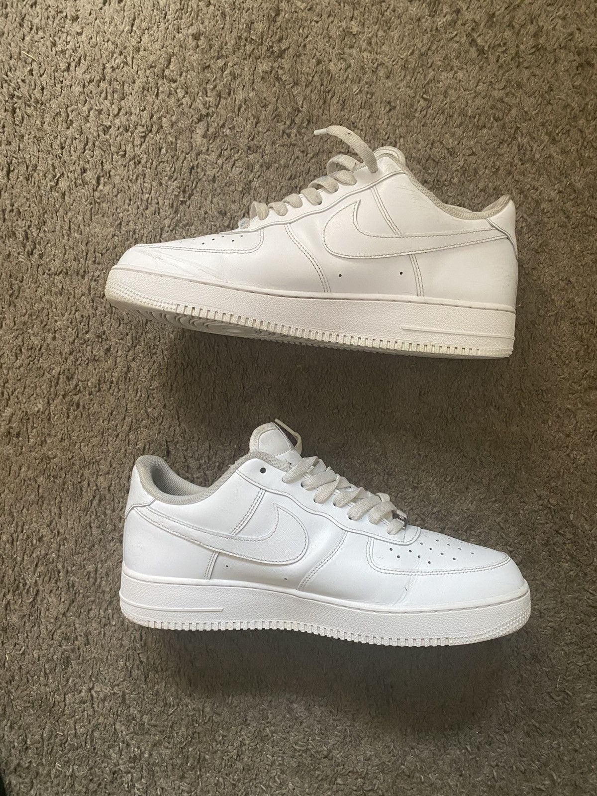 Nike White Nike Air Force 1 (Size 11) – Gently Used & Clean Size US 11.5 / EU 44-45 - 2 Thumbnail