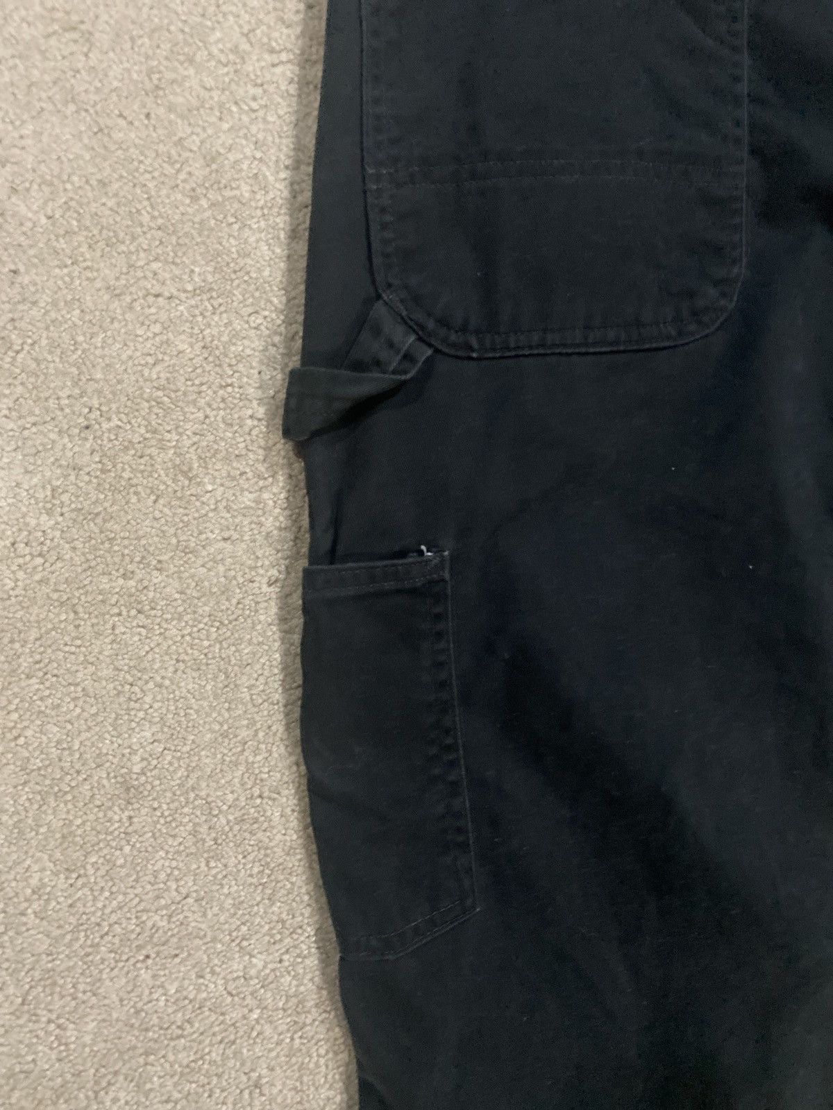 Carhartt × Vintage Black Carhartt Carpenter Pants Size US 38 / EU 54 - 6 Thumbnail