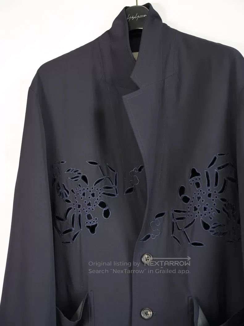 Yohji Yamamoto Yohji Yamamoto Size M 96SS crab cutout suit| Size 38R - 3 Thumbnail