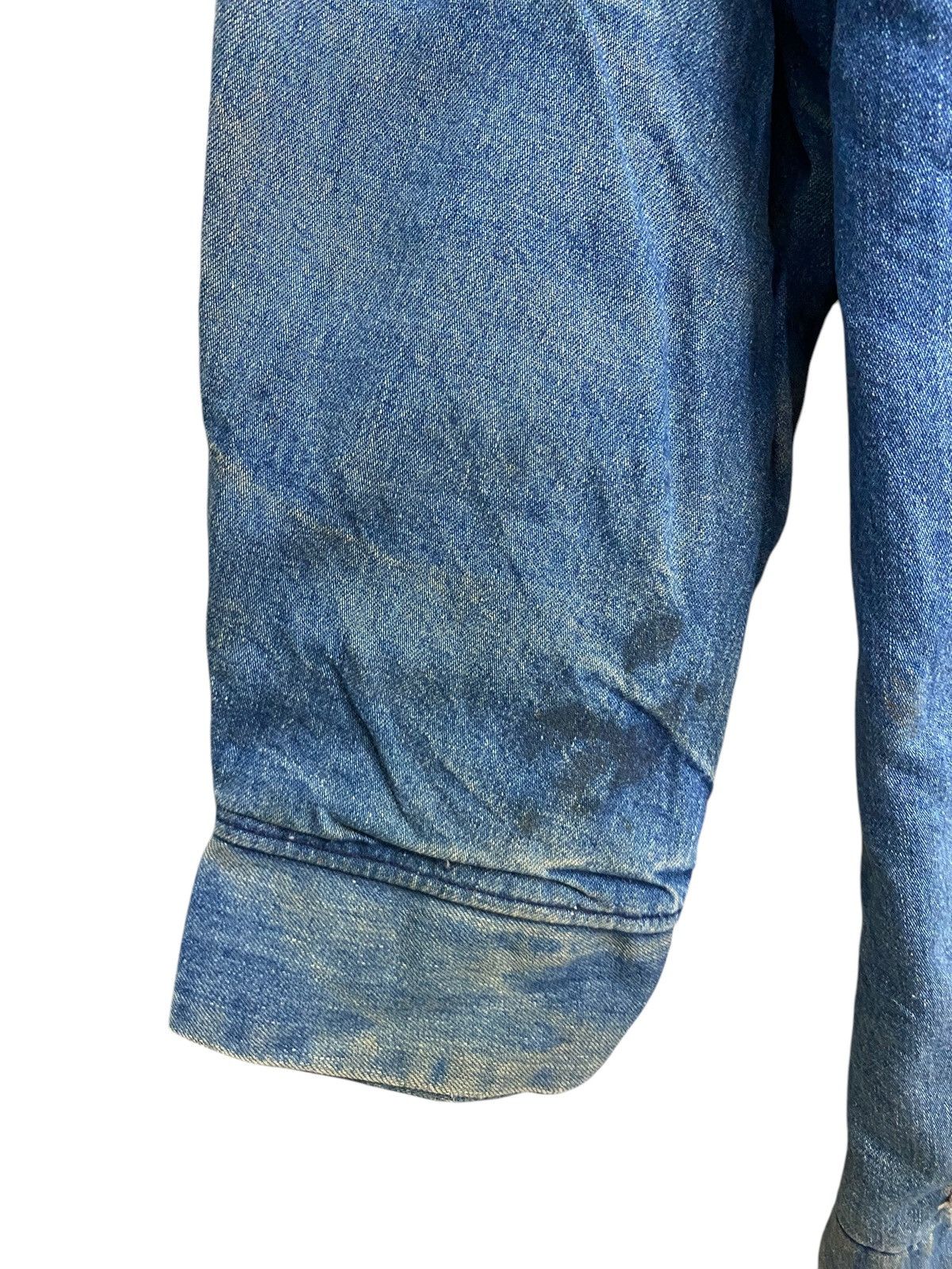 Sears × Vintage Vintage sears blanket lined denim chore jacket distressed Size US XL / EU 56 / 4 - 10 Thumbnail