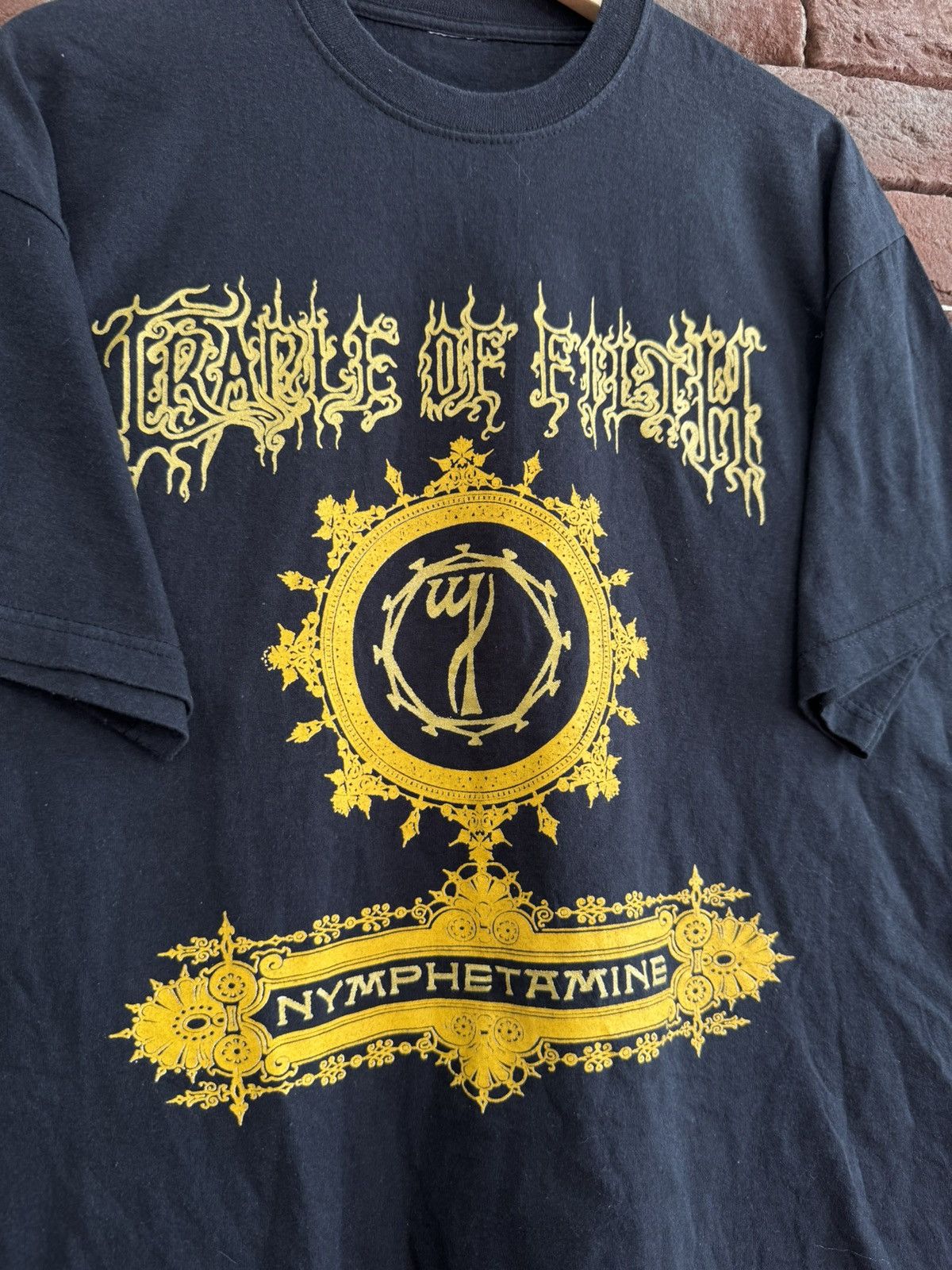 Band Tees Cradle Of Filth Vintage Nymphetamine Black Metal Band Tee L Size US L / EU 52-54 / 3 - 3 Thumbnail