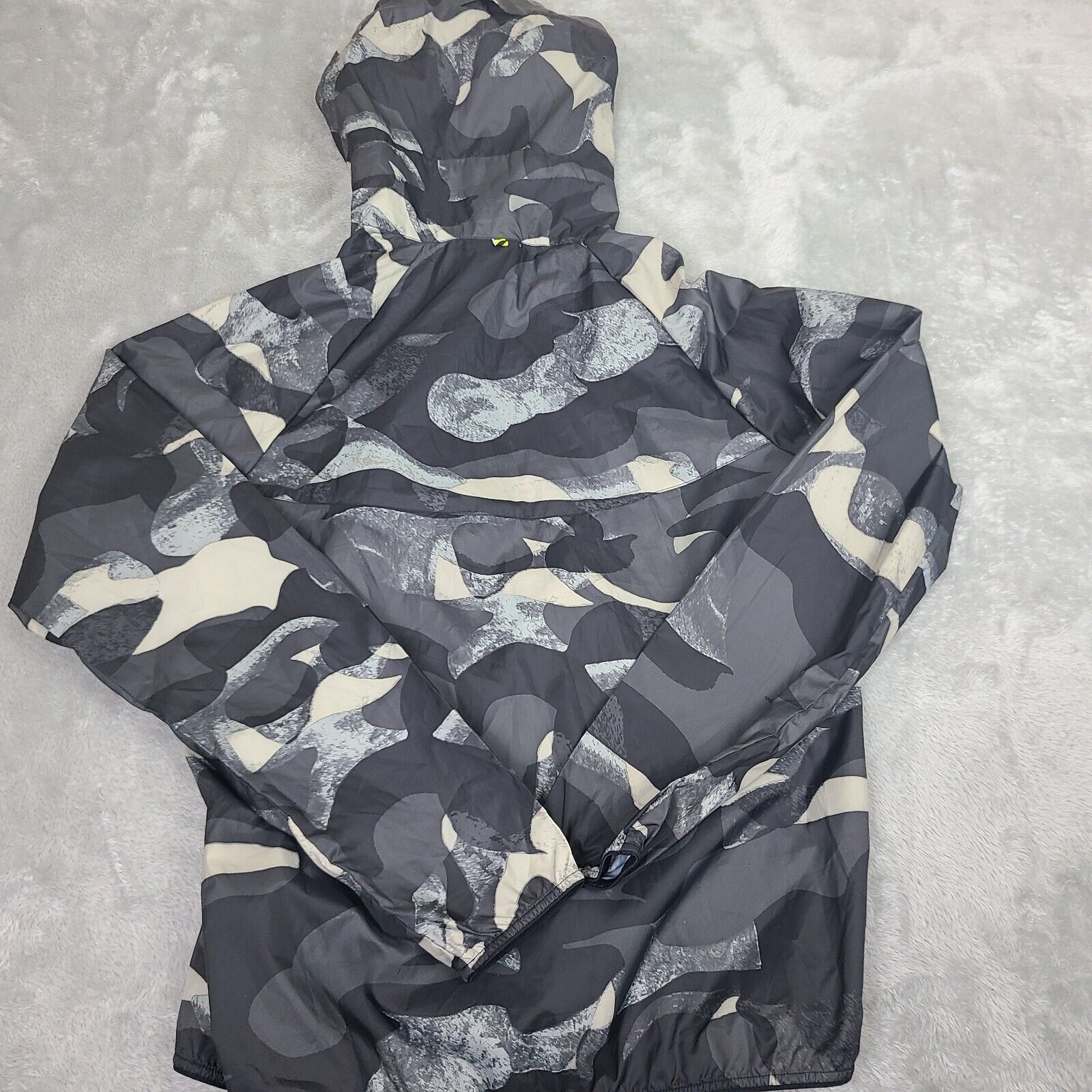 Nike Nike Fullzip Hoodie Windbreaker Camo Black/Gray 687593-010 S Size US M / EU 48-50 / 2 - 8 Thumbnail