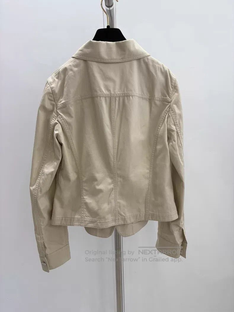 Chanel Chanel Beige denim jacket Size S / US 4 / IT 40 - 2 Thumbnail