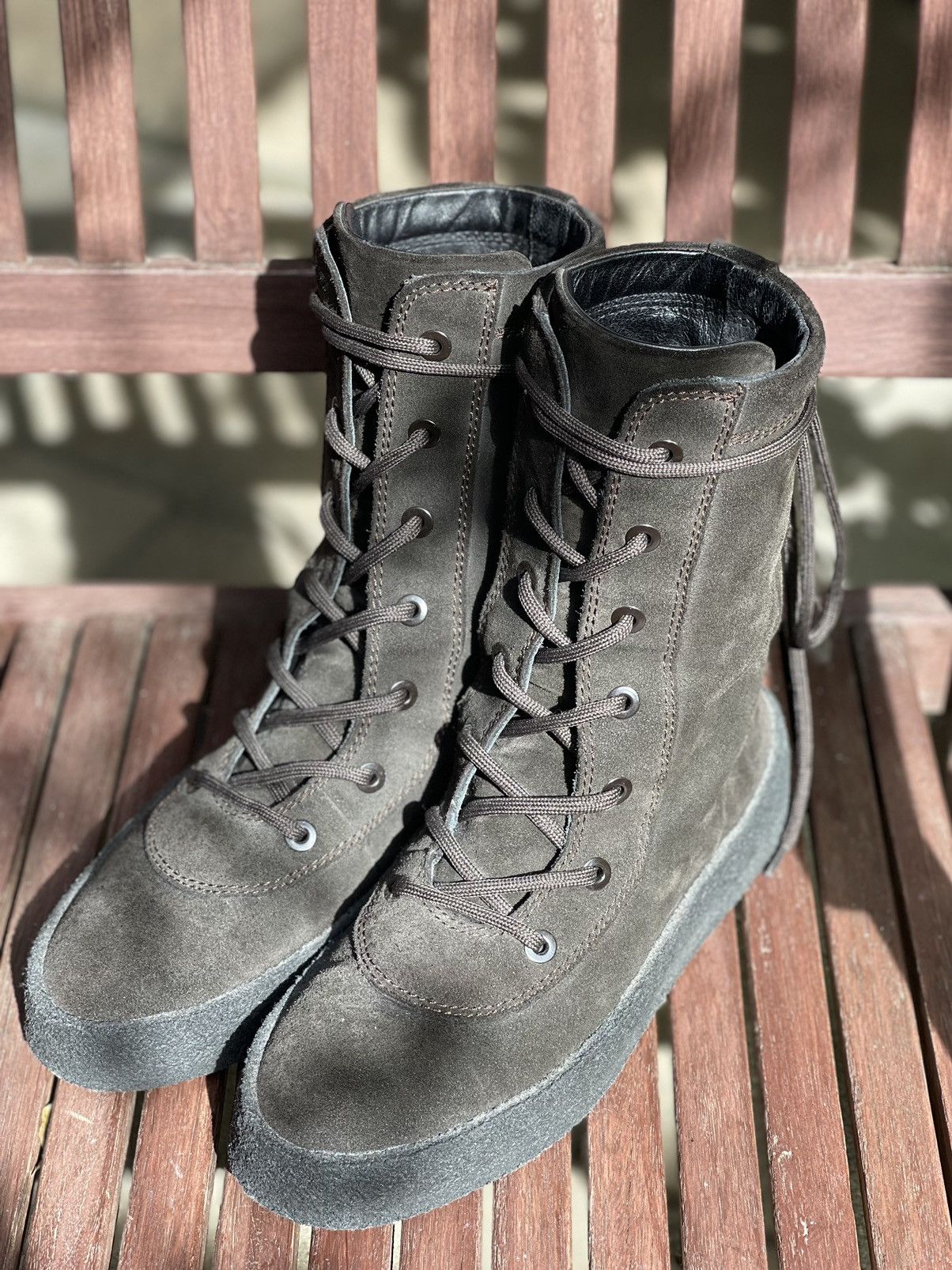 Yeezy Season Yeezy Season 4 Crepe Boot Oil Grailed